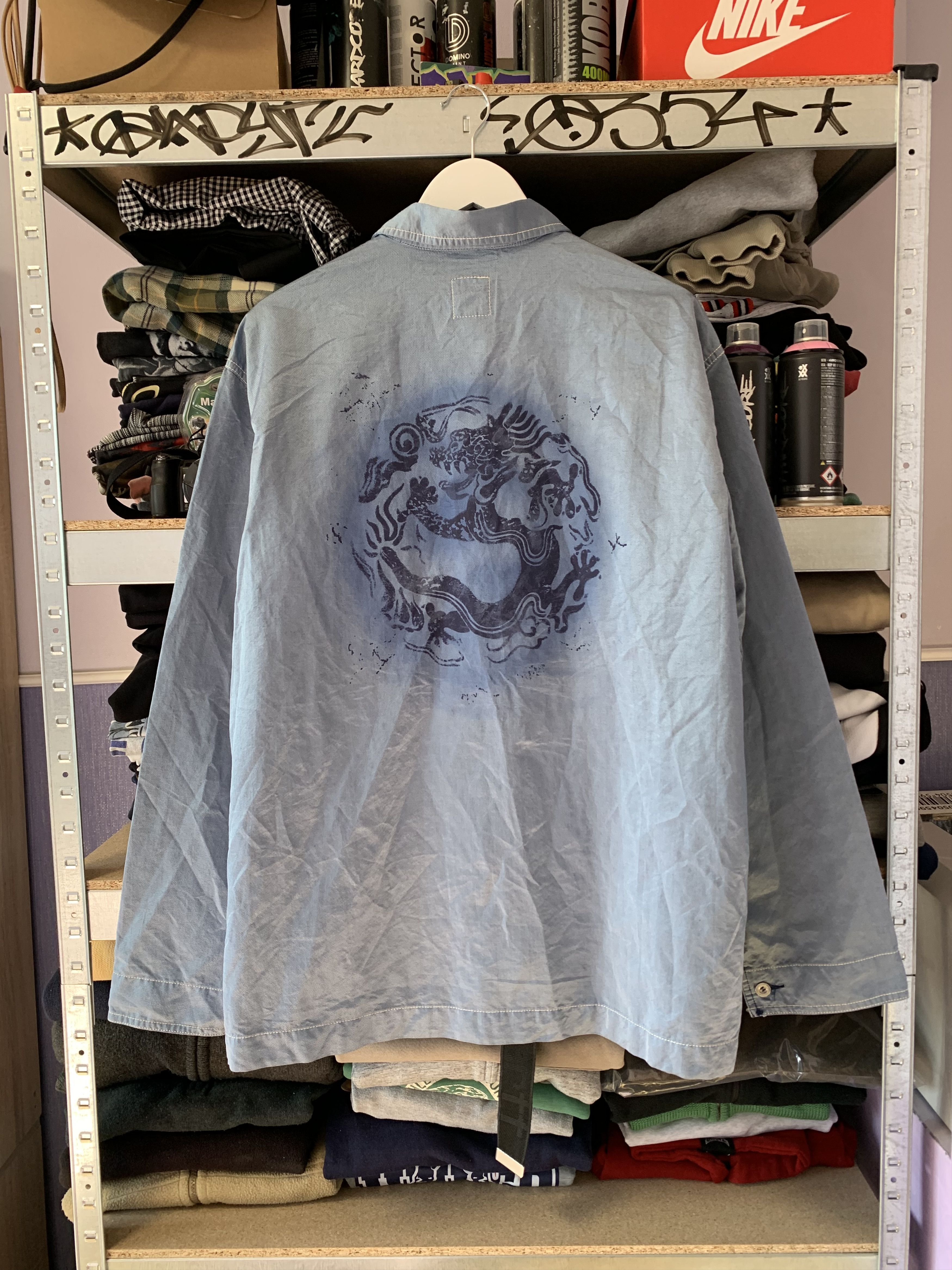 Replay Vintage Replay Chinese Style jacket dragon print Size US XL / EU 56 / 4 - 4 Thumbnail
