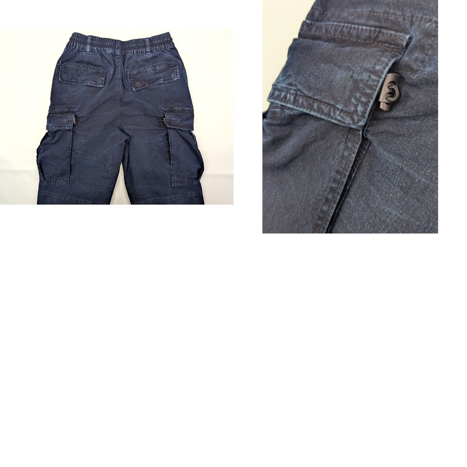 American Eagle Outfitters American Eagle Outfitters Indigo Denim Cargo Tapered Pants Women 2XS Stretch Inseam 26 Regular Rise High Blue Casual Slimming 90s Outdoor Size 24" / US 00 / IT 34 - 9 Thumbnail