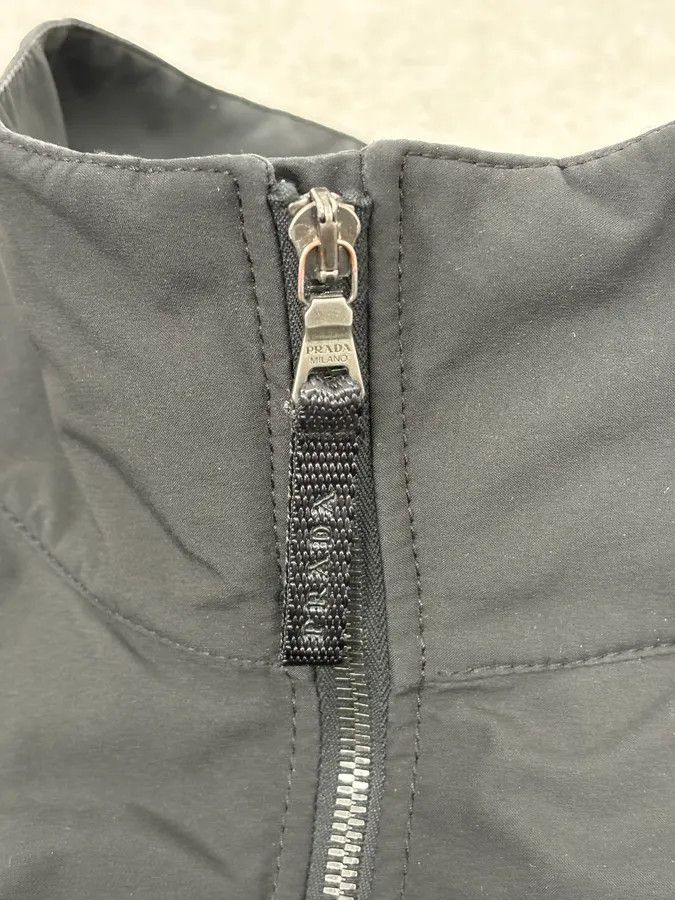 Prada AW2007 Prada Black Minimalist Long Jacket Size US L / EU 52-54 / 3 - 8 Thumbnail