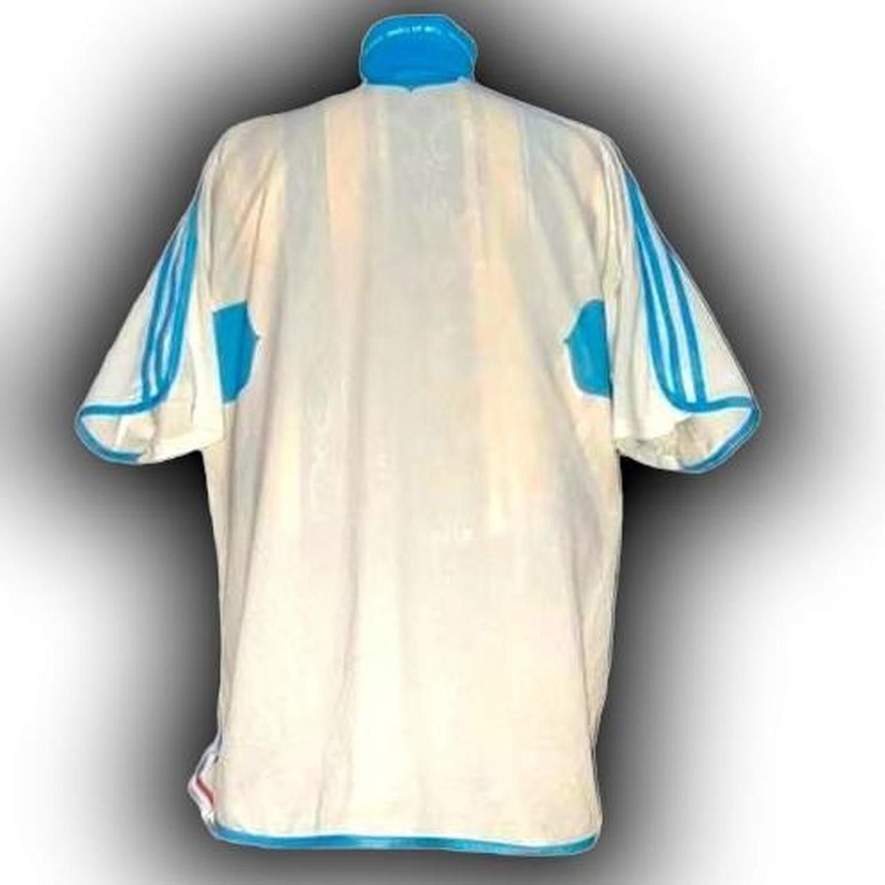 Adidas Olympique Marseille France 2000 2001 Home Shirt Jersey Size US L / EU 52-54 / 3 - 3 Thumbnail