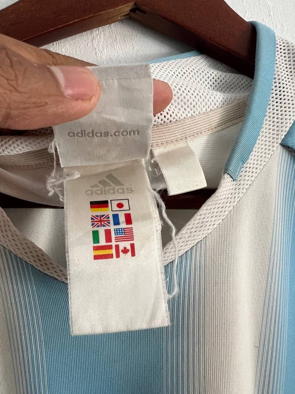 Adidas Adidas Argentina Jersey Size US L / EU 52-54 / 3 - 15 Thumbnail
