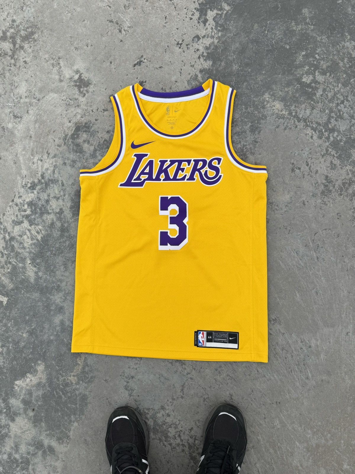 Nike Vintage Nike Lakers NBA Anthony Davies 3 Size US M / EU 48-50 / 2 - 3 Thumbnail