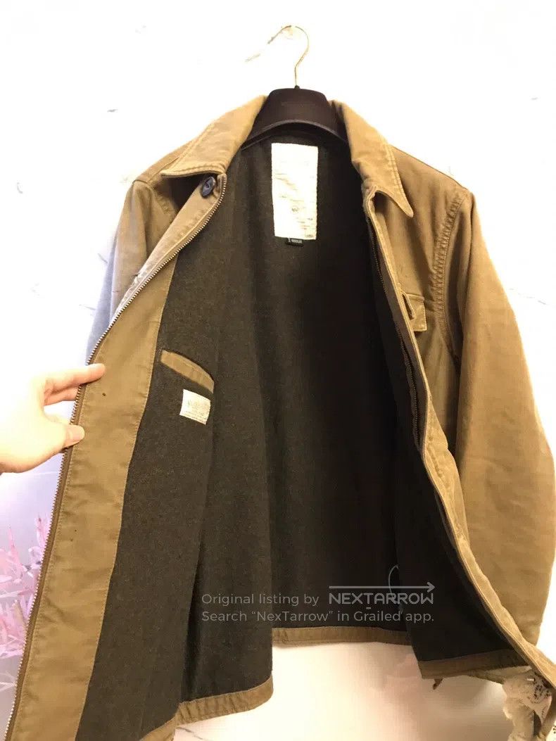 Neighborhood Neighborhood Heavy Washed Wool Cotton Jacket Coat Size US XL / EU 56 / 4 - 4 Thumbnail