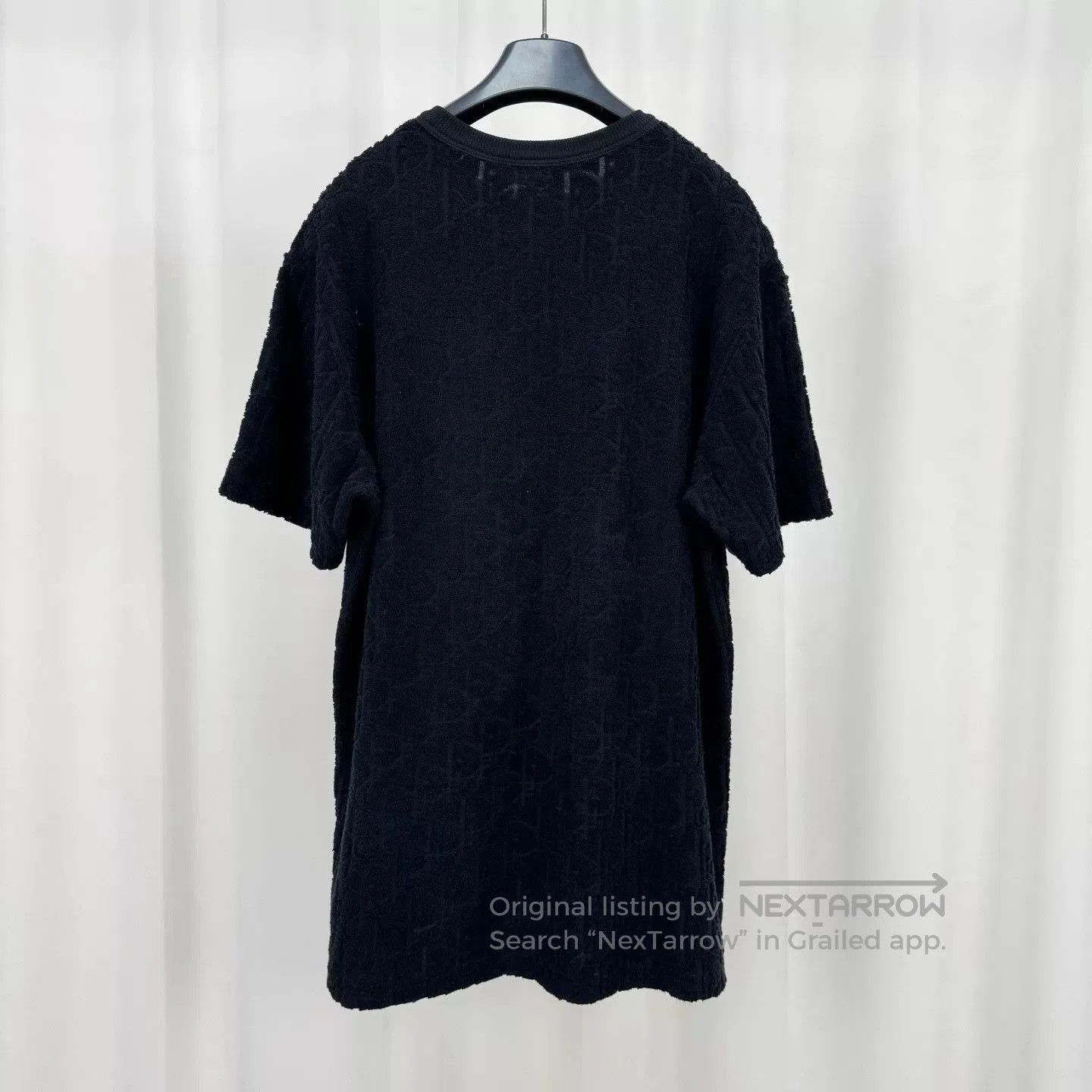 Dior Dior Black Monogram Terry Short-Sleeve. Size US M / EU 48-50 / 2 - 2 Thumbnail