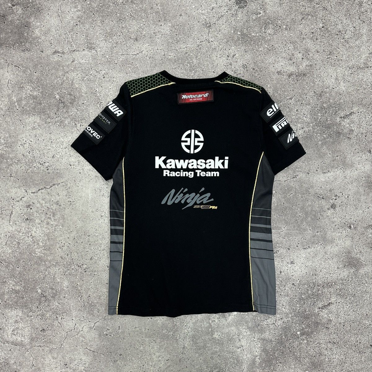 Formula 1 Vintage 00s Kawasaki Ninja Racing tee Monster Formula 1 y2k Size US S / EU 44-46 / 1 - 2 Thumbnail