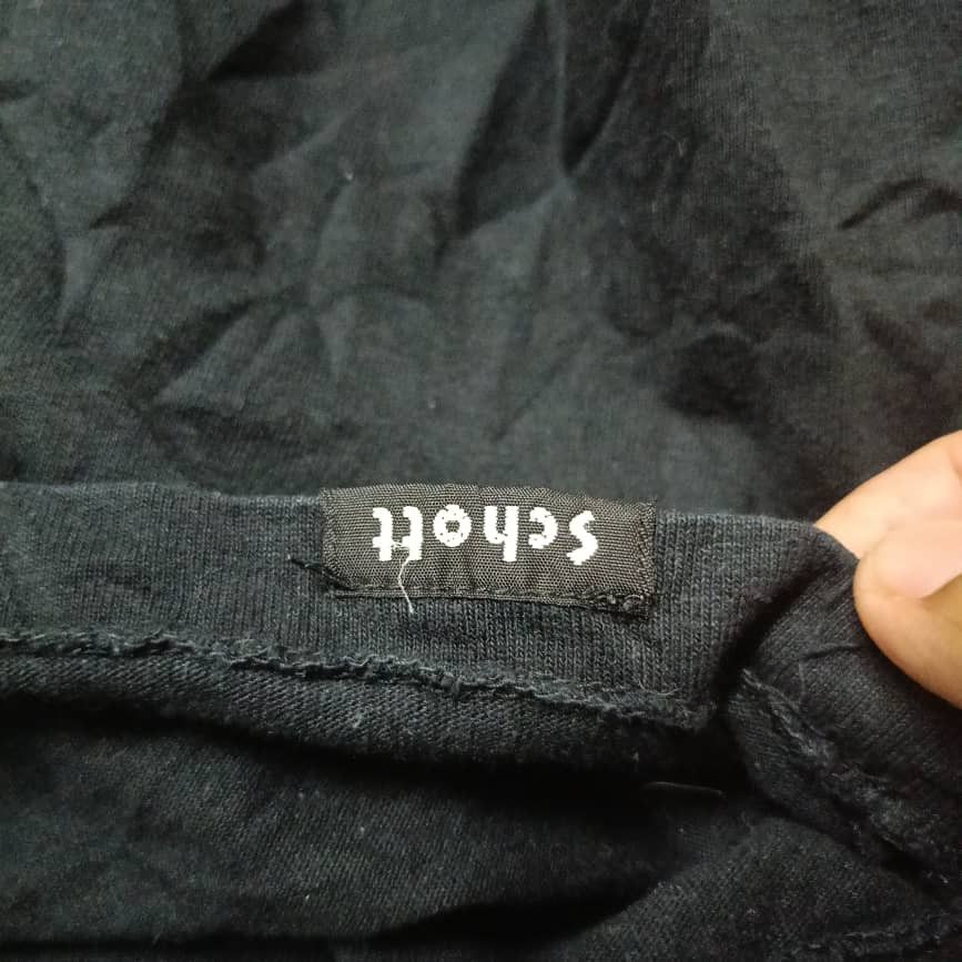 Schott VINTAGE SCHOTT N.Y.C BIG LOGO TSHIRT Size US L / EU 52-54 / 3 - 4 Thumbnail
