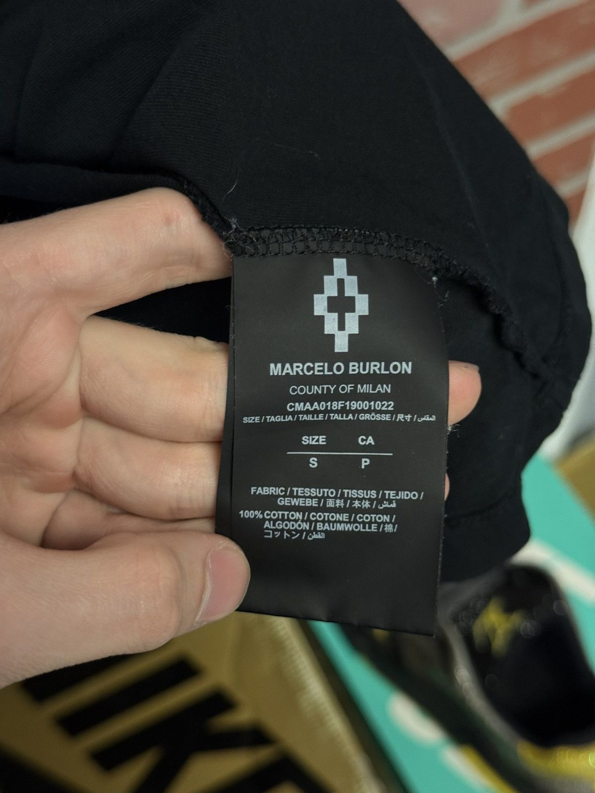 Marcelo Burlon Marcelo Burlon Tee Shirt Colorful Size M Clean 🧼 Size US M / EU 48-50 / 2 - 8 Thumbnail