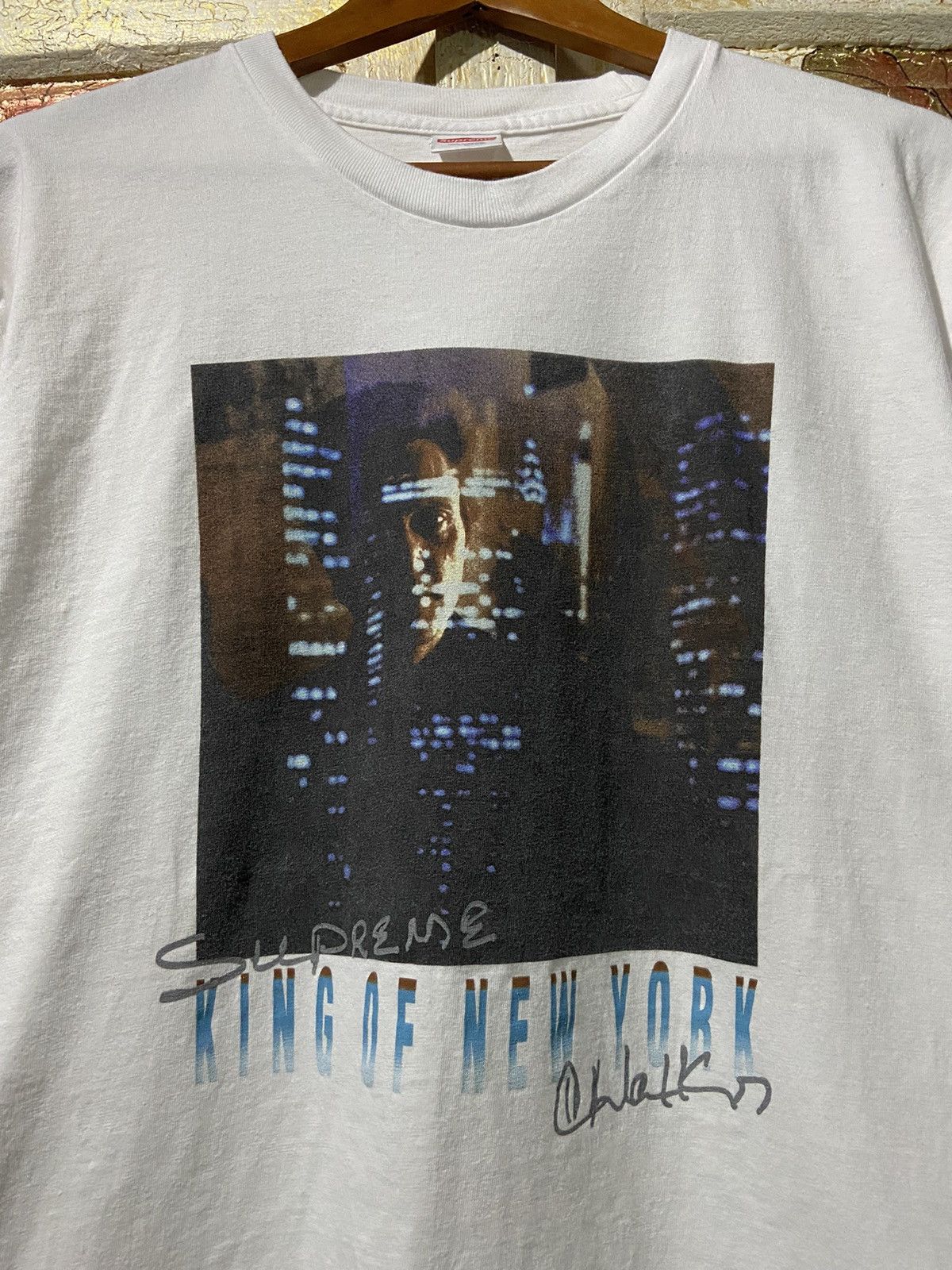 Supreme supreme king of new york ss19 white t-shirt size L Size US L / EU 52-54 / 3 - 2 Thumbnail