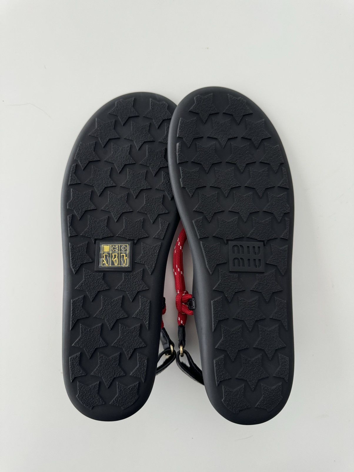 Miu Miu Miu Miu Riviere Cord & Leather Sandals Size US 11 / IT 41 - 8 Thumbnail