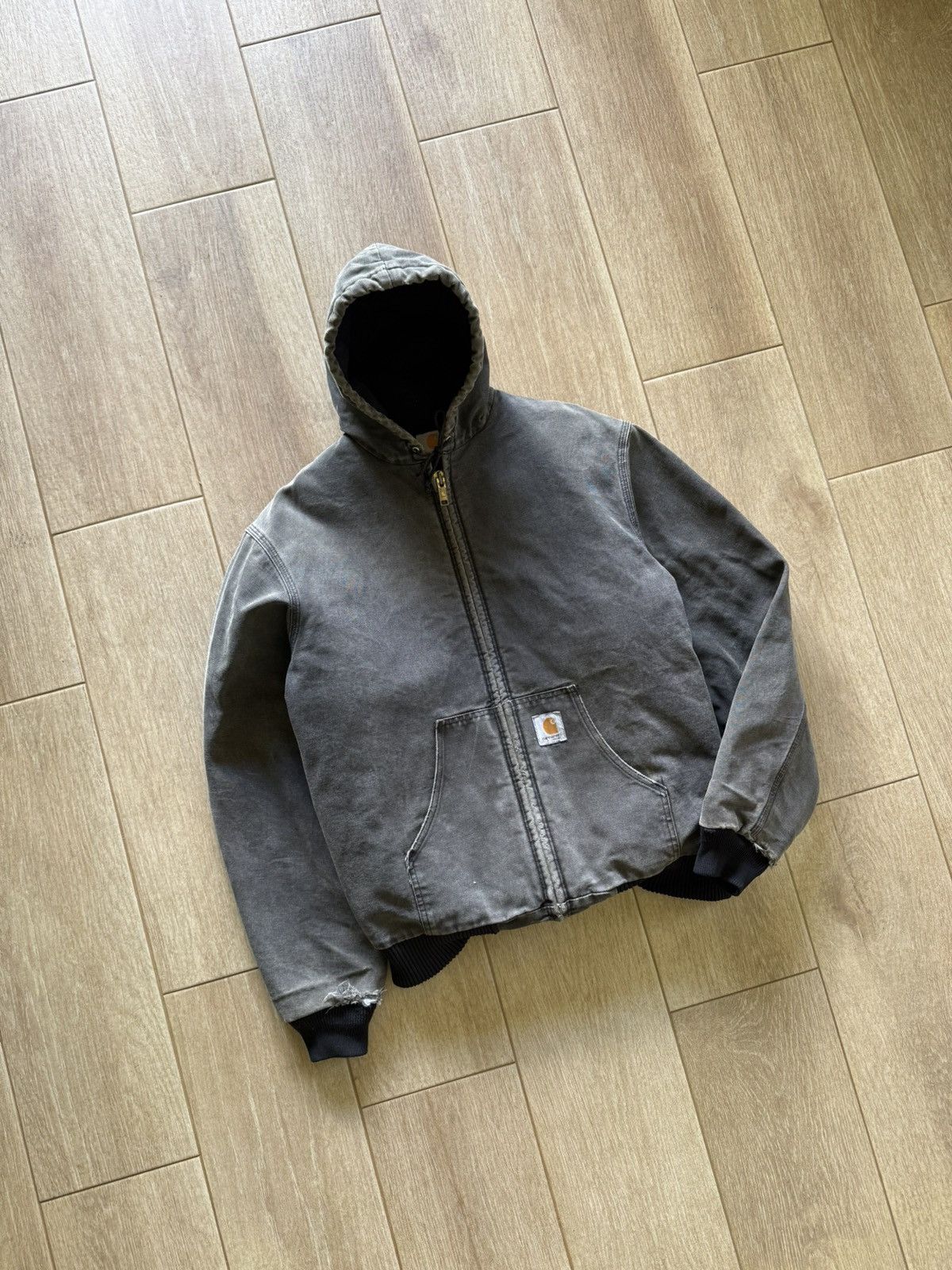 Carhartt Fade J06 BLK Carhartt Jacket Size US L / EU 52-54 / 3 - 3 Thumbnail