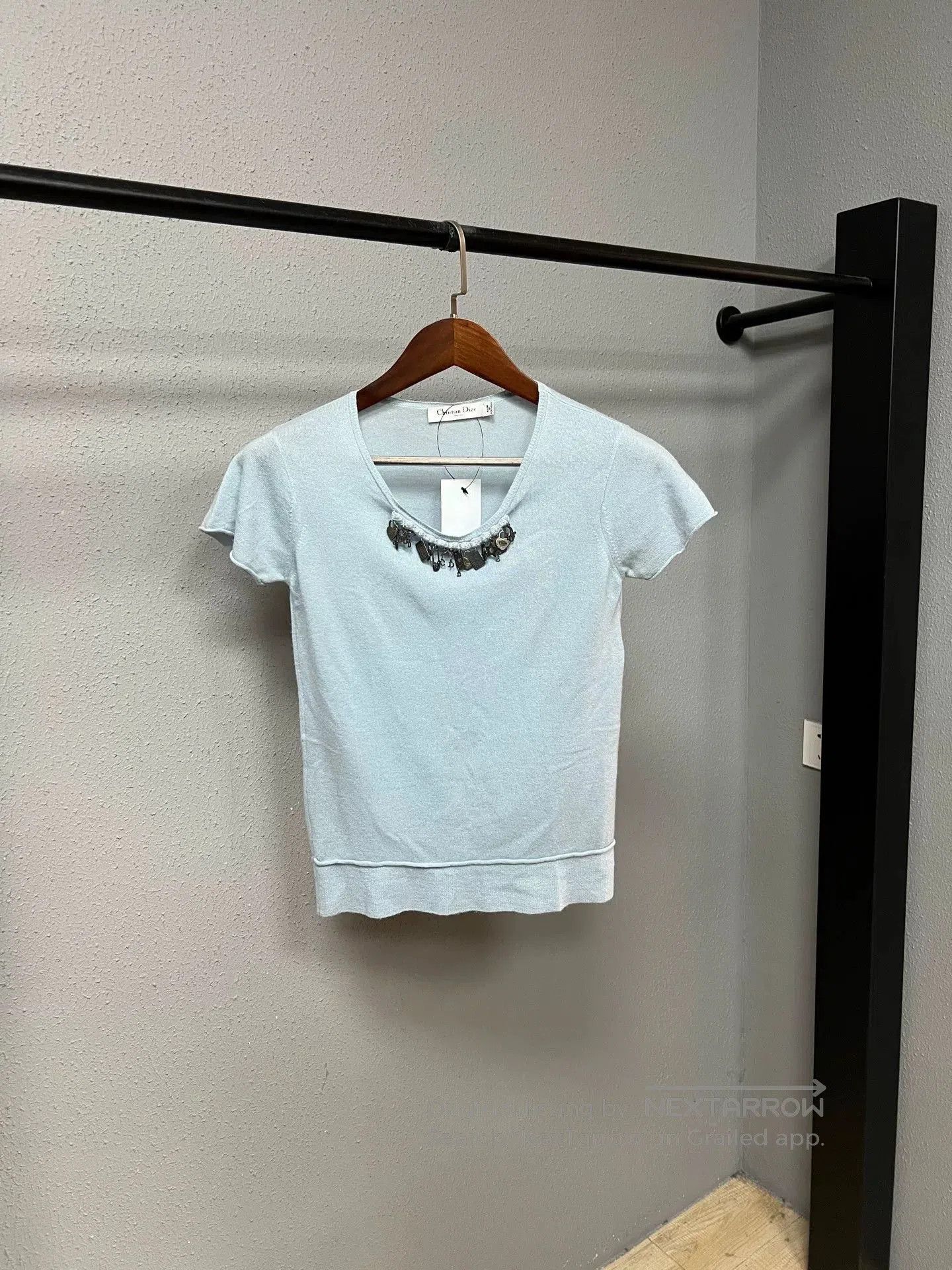 Dior Dior Short Sleeve Knit Top. Size M / US 6-8 / IT 42-44 - 1 Thumbnail