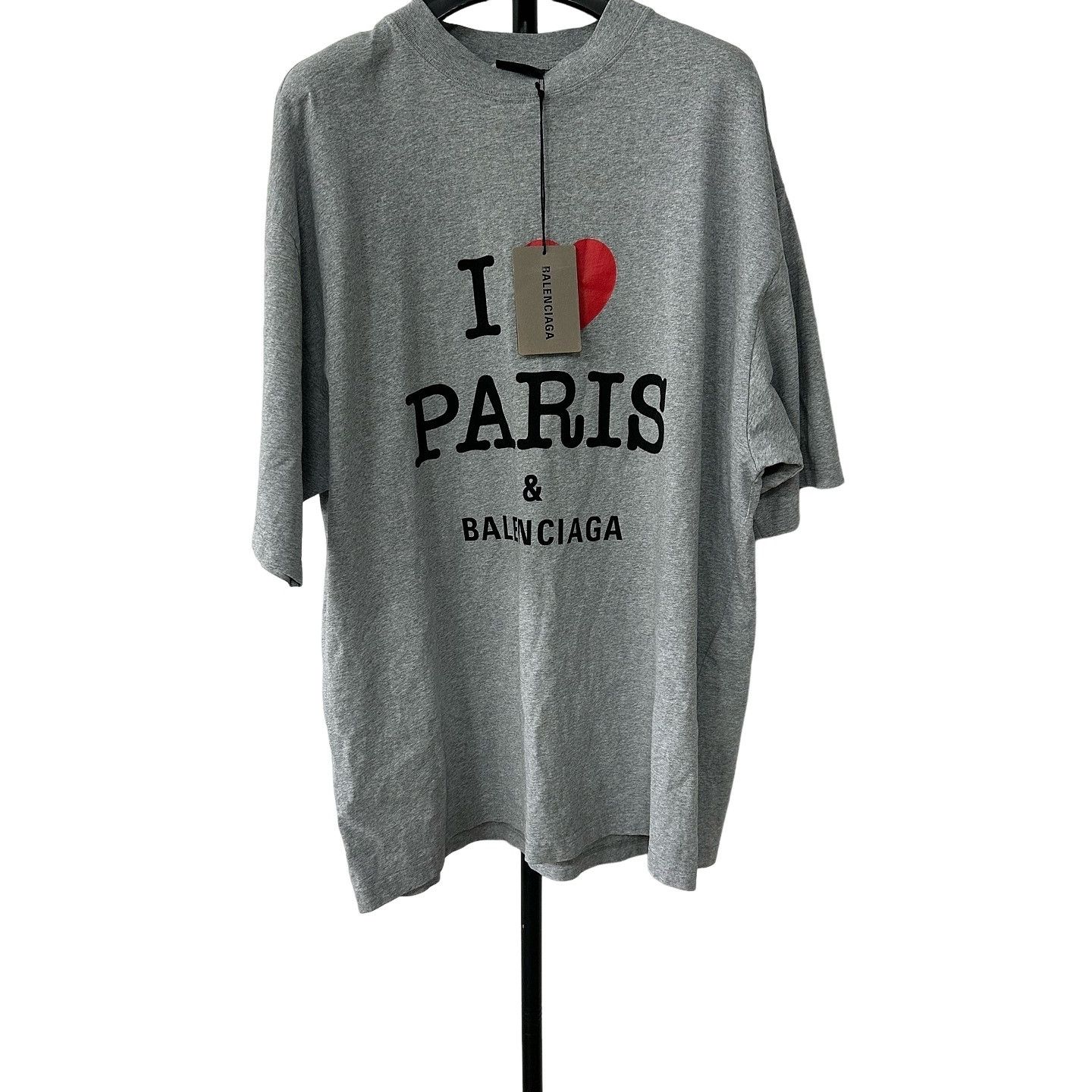 Balenciaga balenciaga I love paris and balenciaga cropped boxy