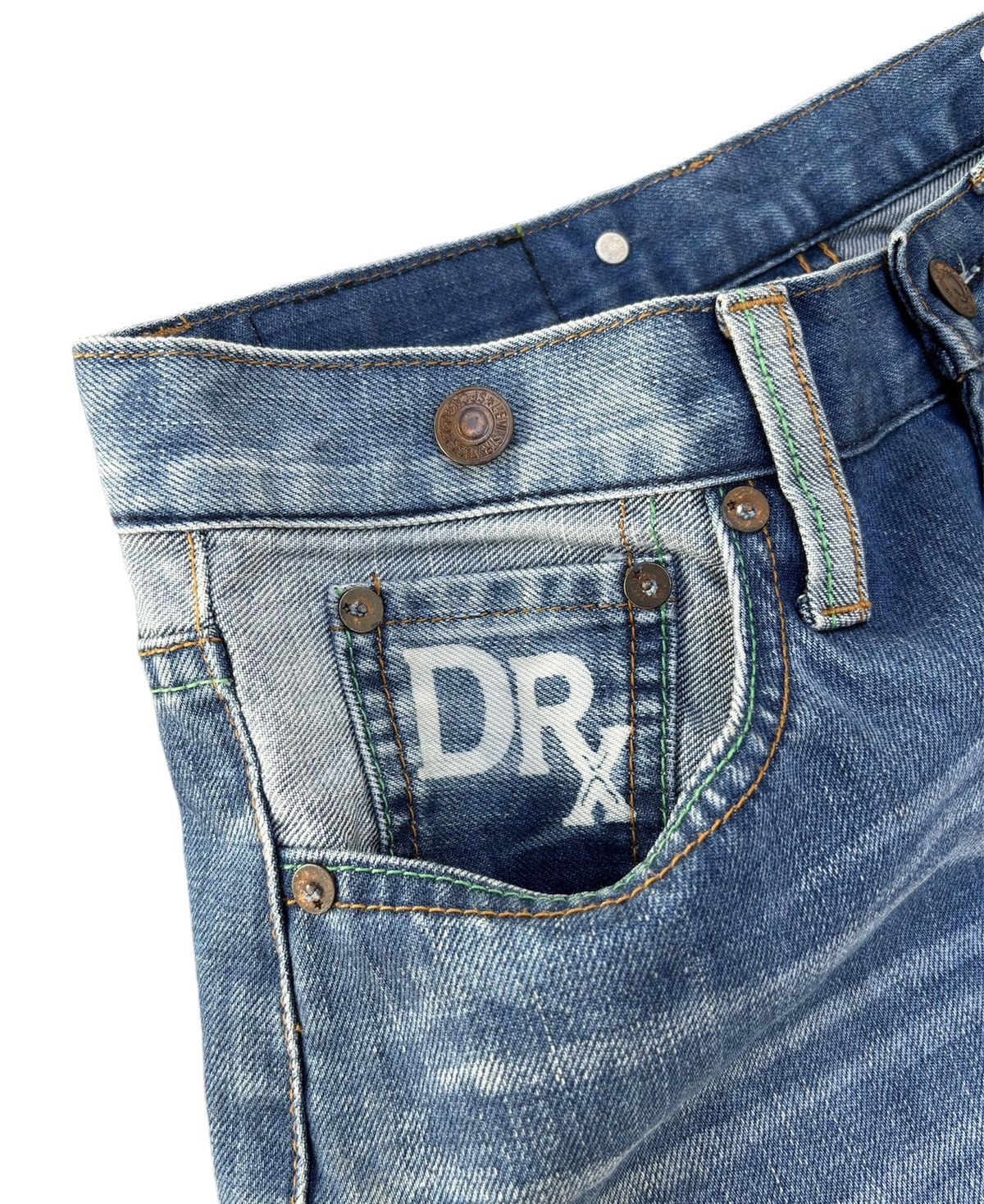 Darren Romanelli Levi's x Darren Romanelli Cargo Denim Pants Size US 30 / EU 46 - 8 Thumbnail