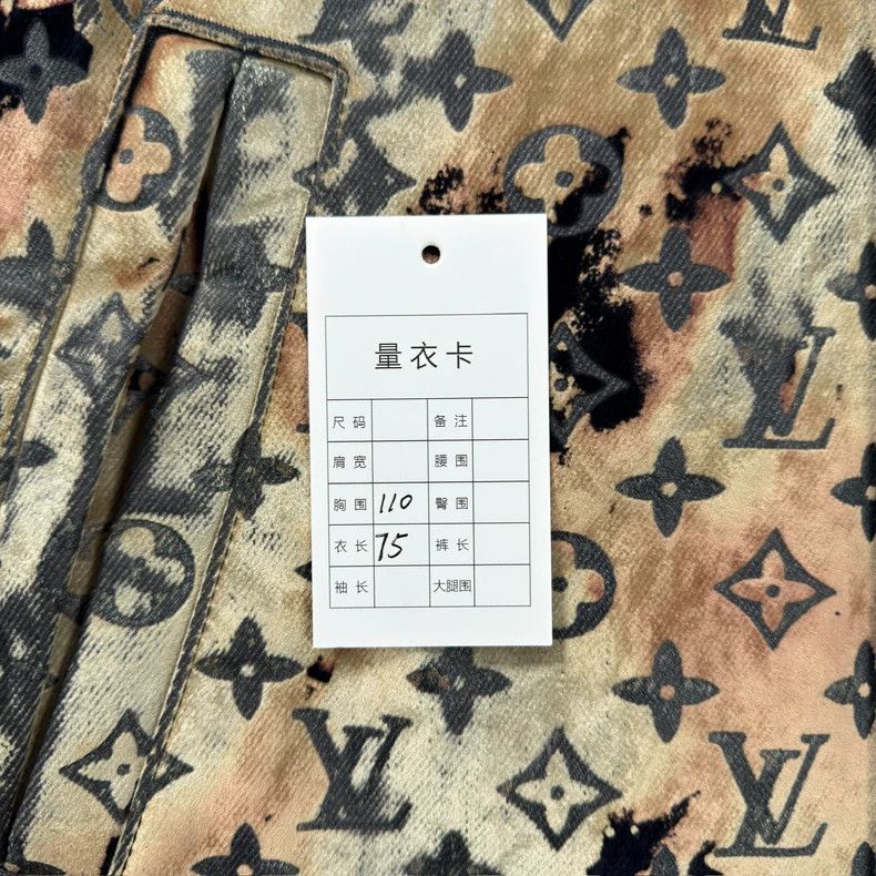 Louis Vuitton Louis Vuitton 24 Fire Cloud Logo Jacket 2502