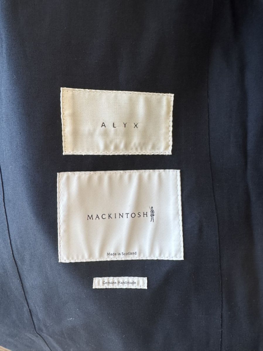 1017 ALYX 9SM × Mackintosh Alyx Studio x Mackintosh Long Raincoat – Designer Outerwear Size L / US 10 / IT 46 - 9 Thumbnail