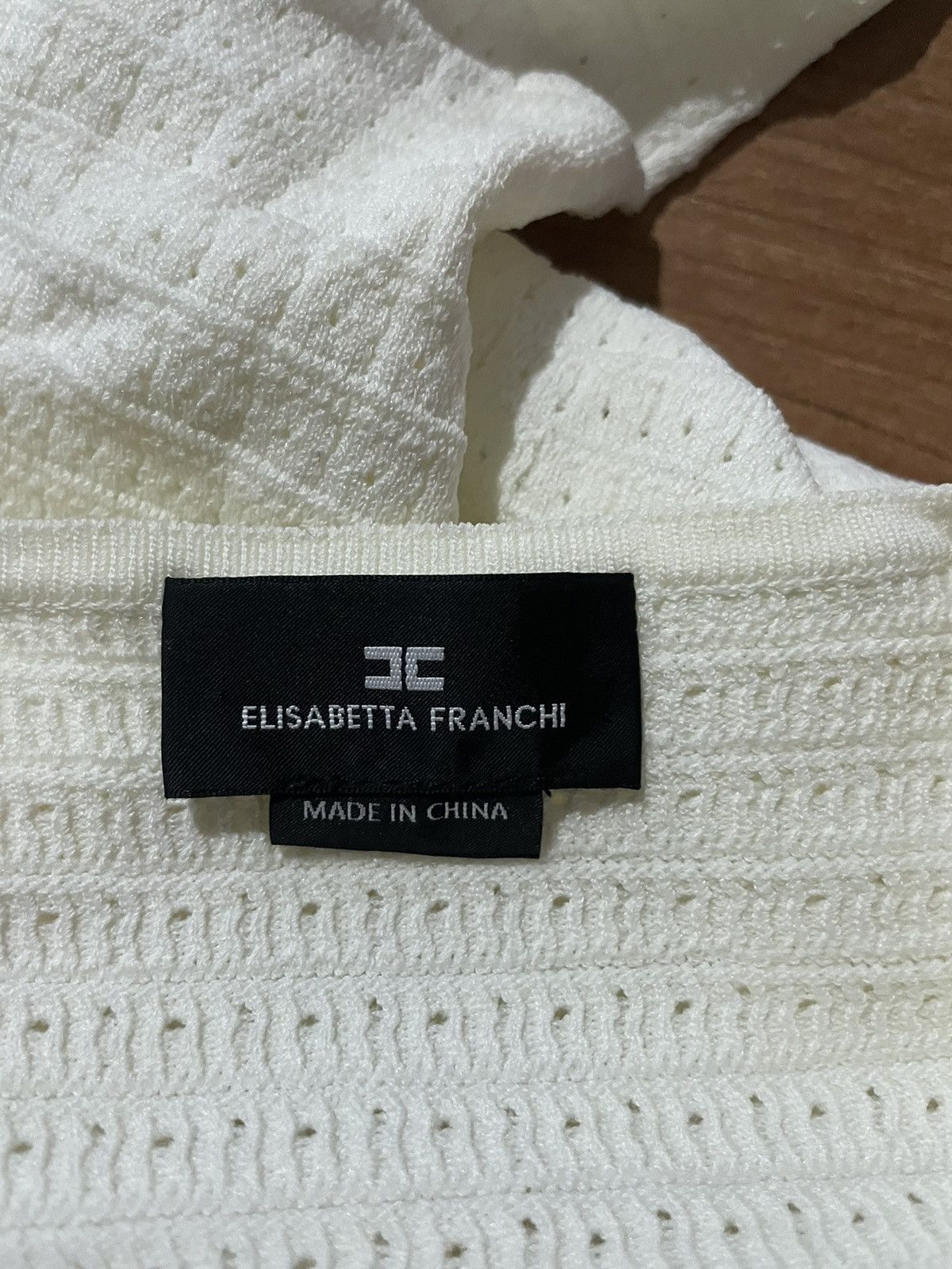 Elisabetta Franchi Elisabetta Franchi Knitted Sweater Size M / US 6-8 / IT 42-44 - 8 Thumbnail