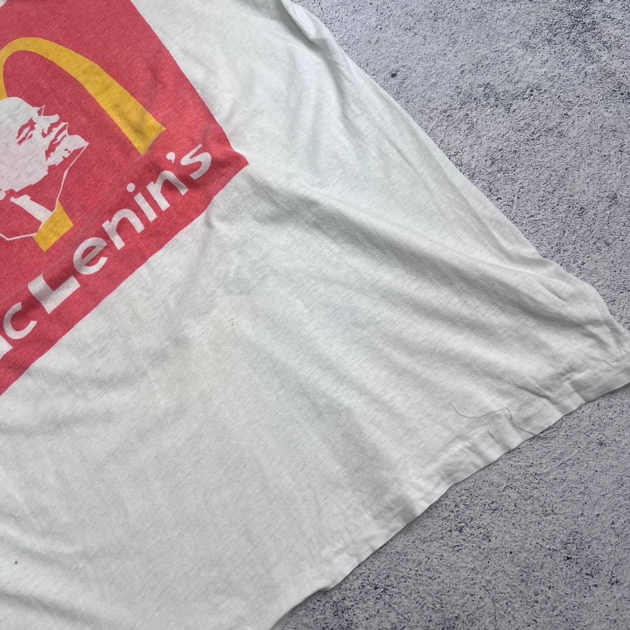 Vintage Vintage Vladimir Lenin McDonald's Parody T-Shirt Size US S / EU 44-46 / 1 - 5 Thumbnail