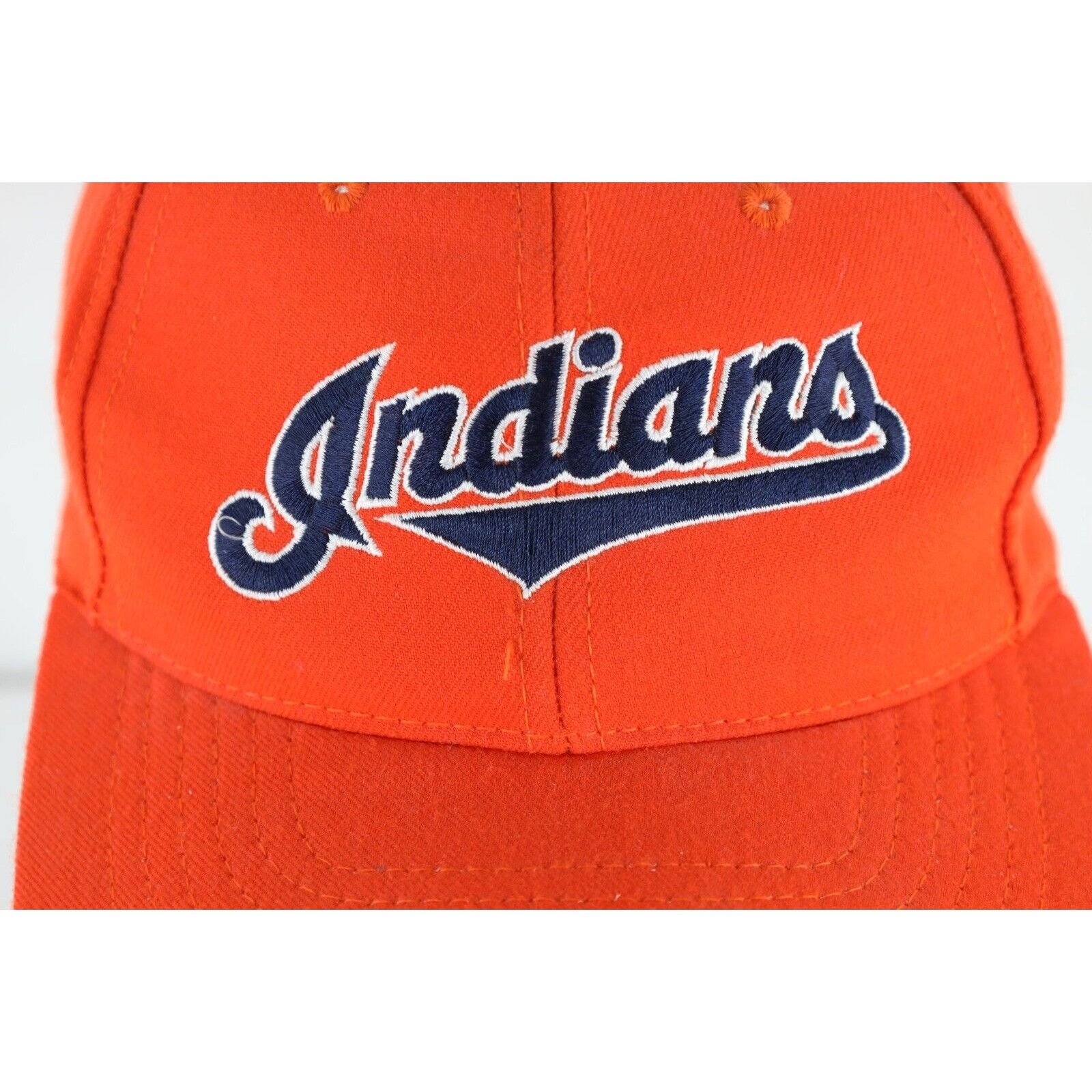 Vintage Vintage 90s Cleveland Indians Baseball Snapback Hat Size ONE SIZE - 2 Thumbnail
