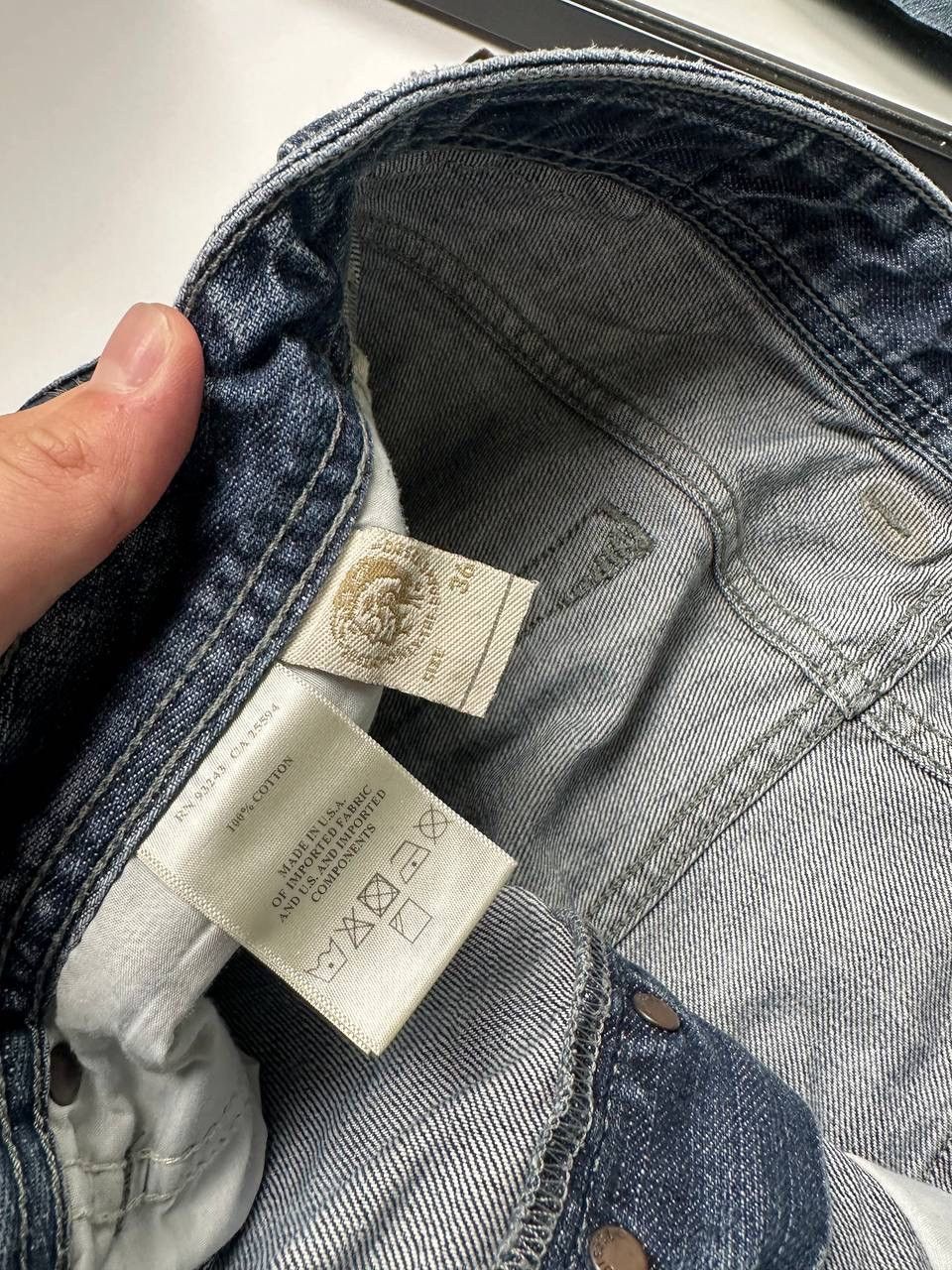 Diesel Vintage 00’s Diesel Wide Jean Japanese Denim Size US 36 / EU 52 - 9 Thumbnail