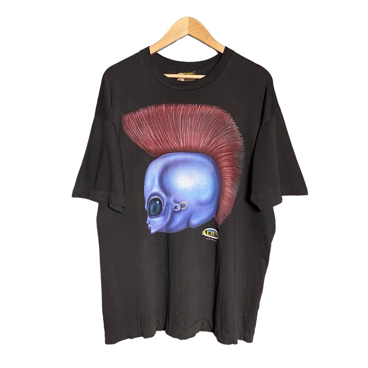 Vintage 90s Alien Workshop Punk Skateboard T-Shirt