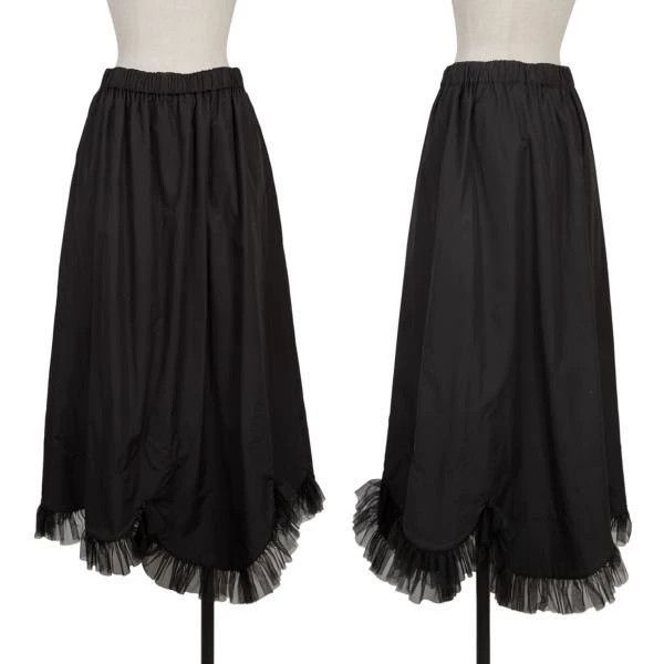 Comme des Garcons Comme Des Garcons size S Black Vintage Lace Half Skirt Size 24" / US 00 / IT 34 - 1 Thumbnail