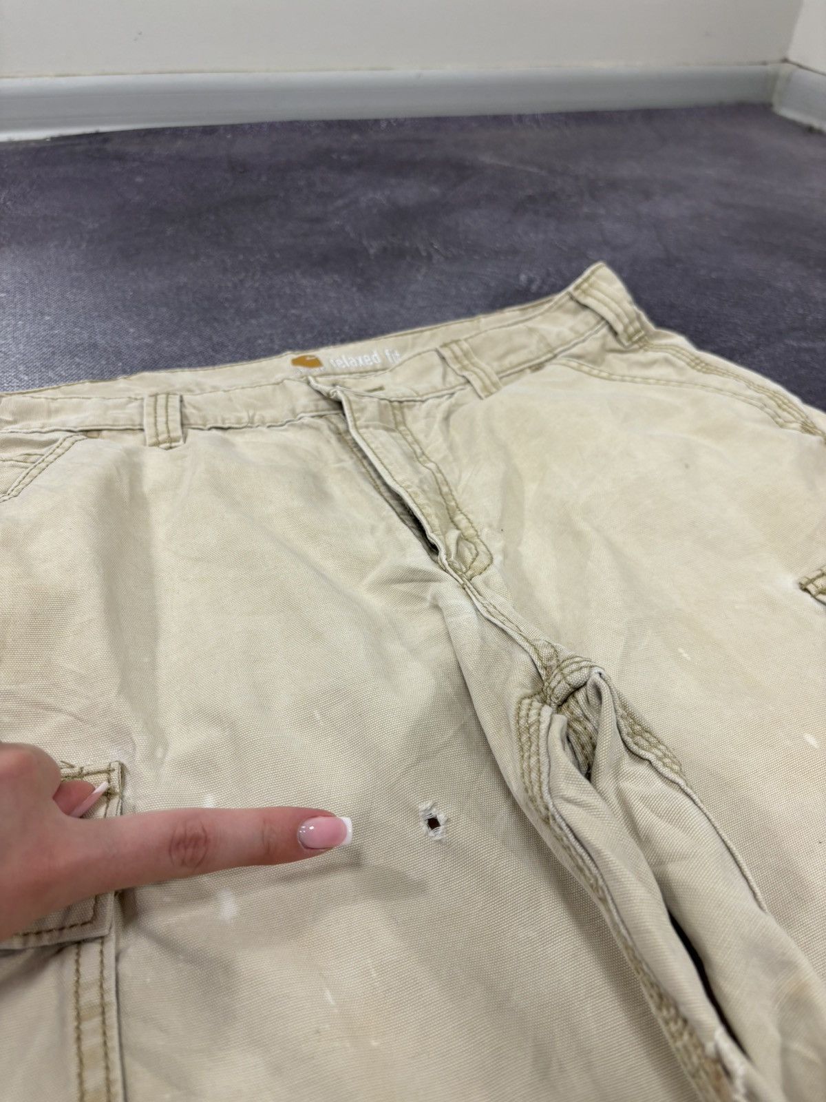 Carhartt Vintage Carhartt Y2K Relaxed Fit Utility Hype Cargo Shorts Size US 34 / EU 50 - 10 Thumbnail