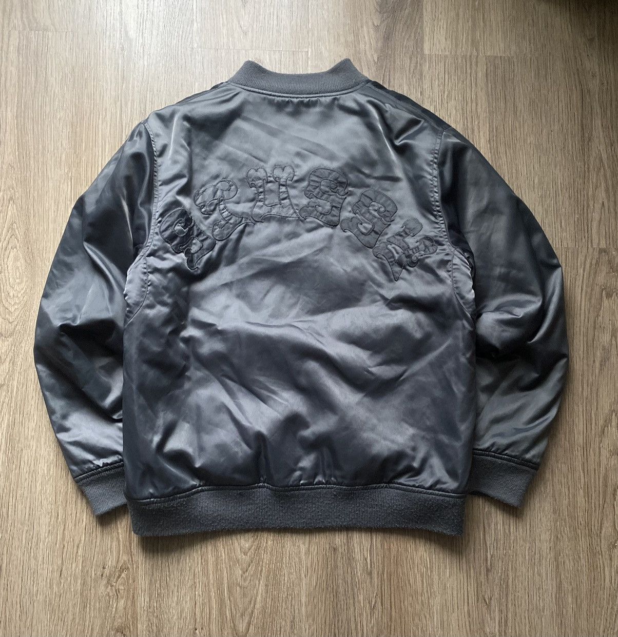 Stussy 🔥VNTG STUSSY BIG LOGO AMERICAN SCHOOL STYLE BOMBER JACKET 🔥 Size US L / EU 52-54 / 3 - 2 Thumbnail