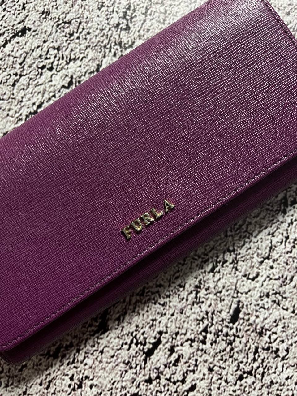 Furla Furla Women's Purse Wallet Purple Size ONE SIZE - 2 Thumbnail