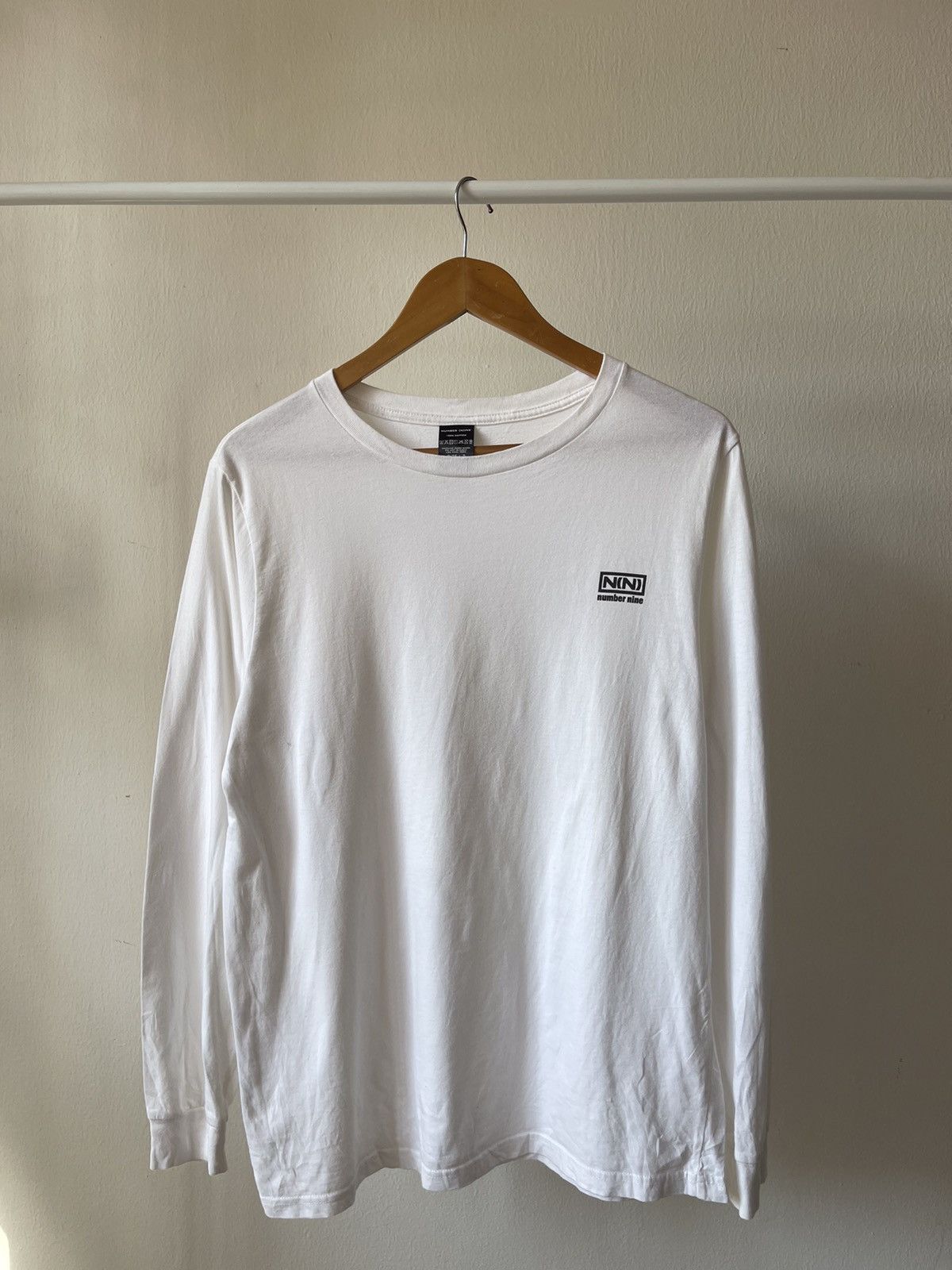 Number (N)ine × Takahiromiyashita The Soloist. Number Nine Small Logo Long Sleeve Size US M / EU 48-50 / 2 - 3 Thumbnail