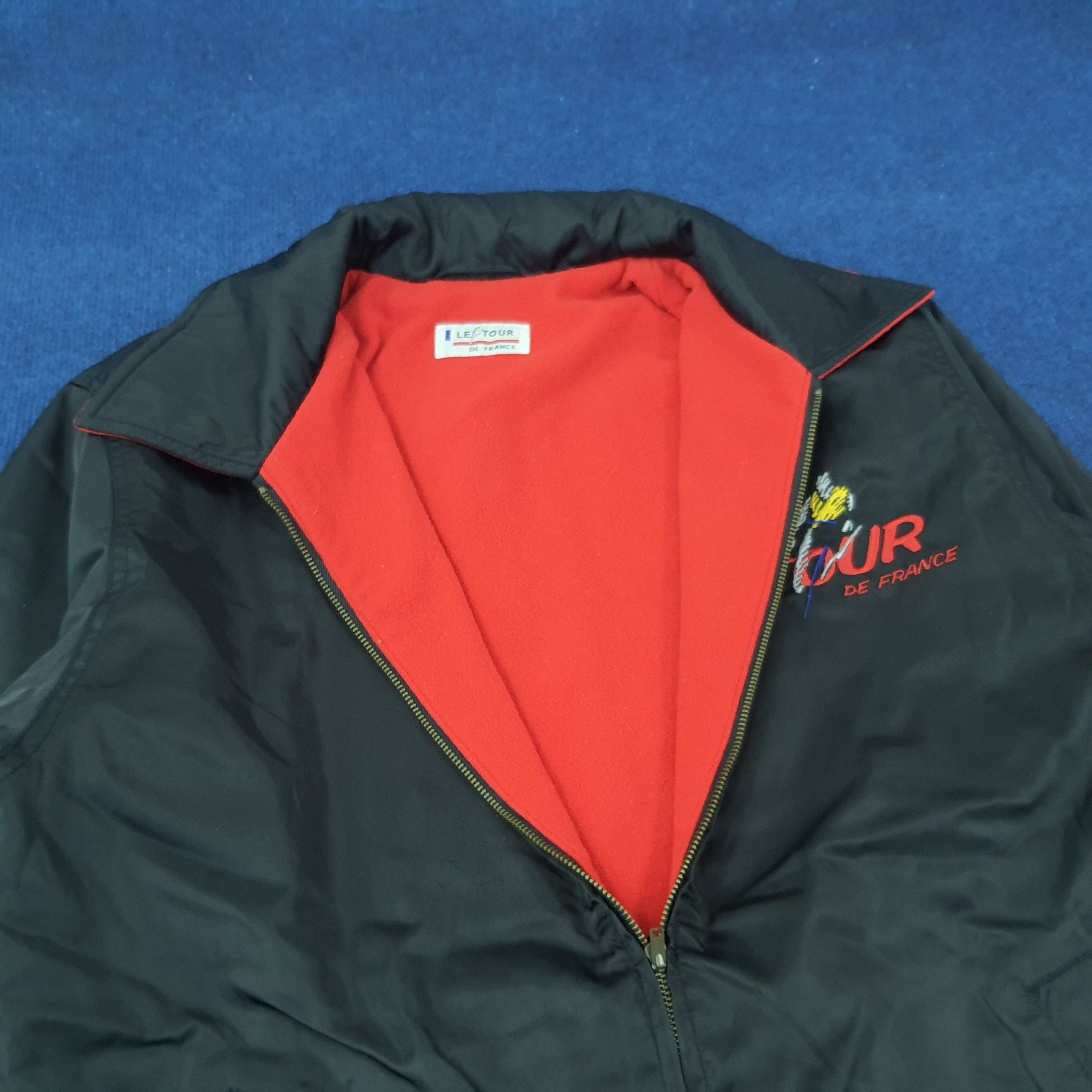 Vintage Vintage Le Tour De France Reversible Sports Jacket C234N22 Size US L / EU 52-54 / 3 - 6 Thumbnail