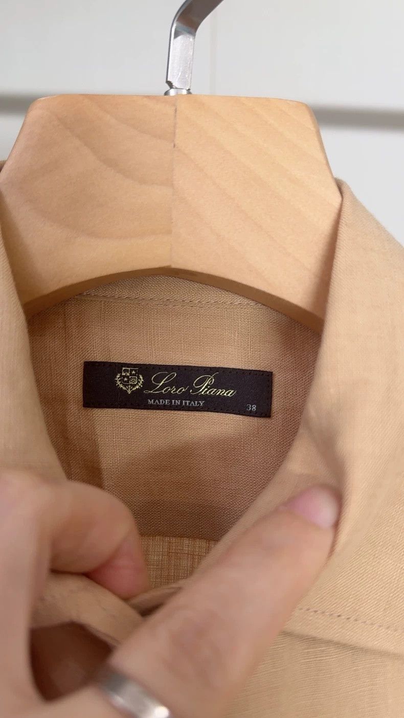 Loro Piana LORO PIANA Flax shirt Size XS / US 0-2 / IT 36-38 - 3 Thumbnail