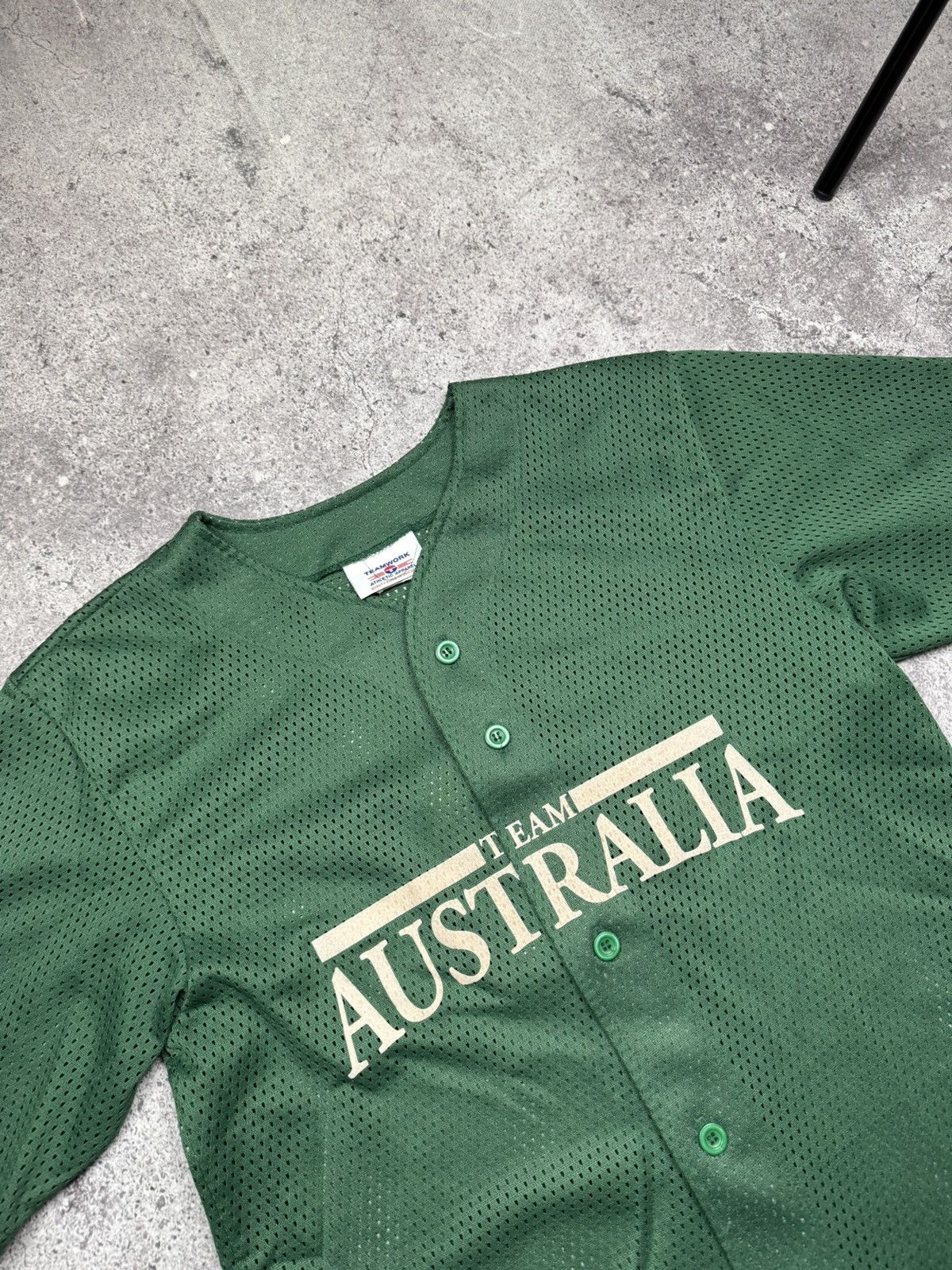 Vintage Vintage 1980’s Team Work Athletics Apparel Australia Jersey Size US M / EU 48-50 / 2 - 3 Thumbnail