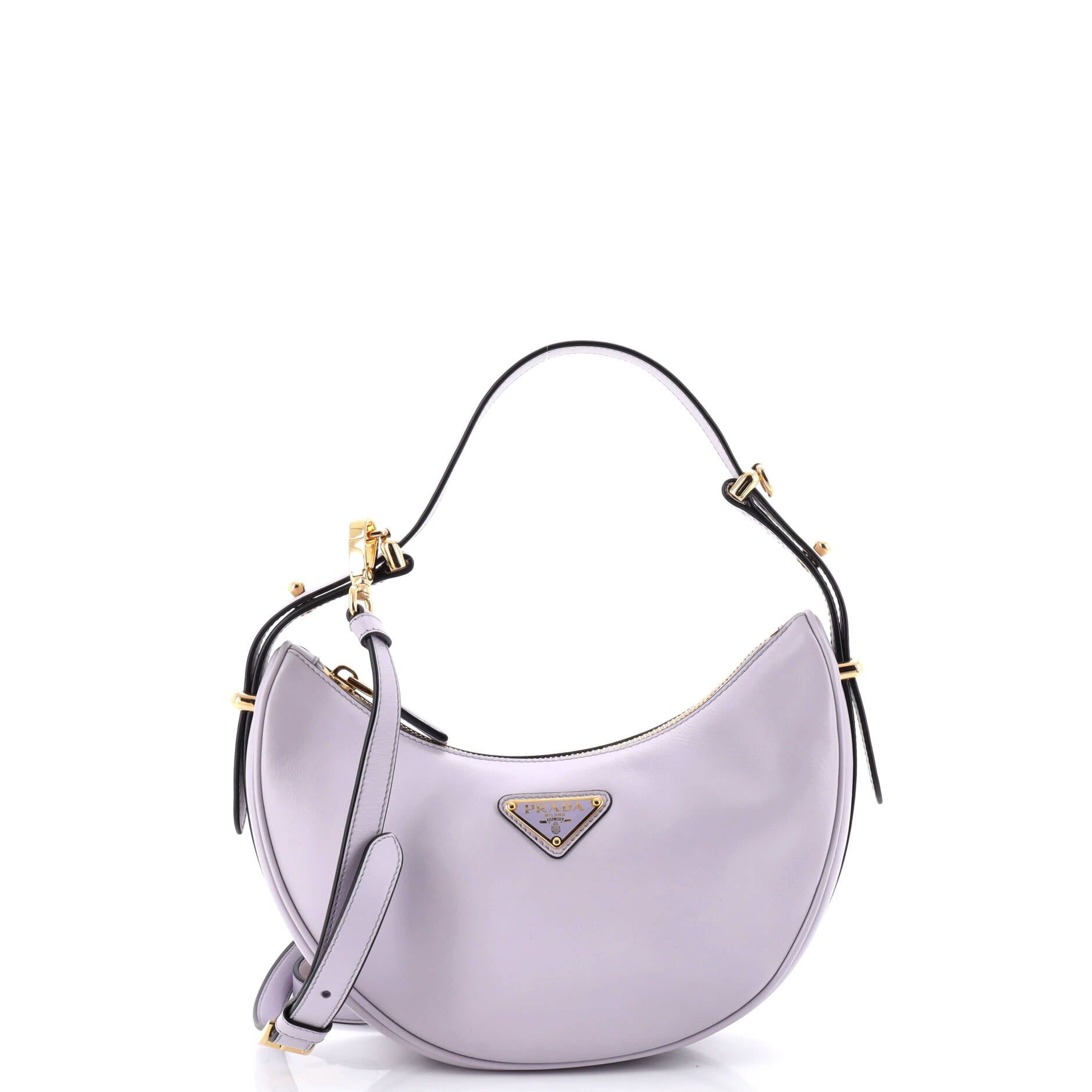 Prada Arque Half Moon Hobo Size ONE SIZE - 1 Thumbnail