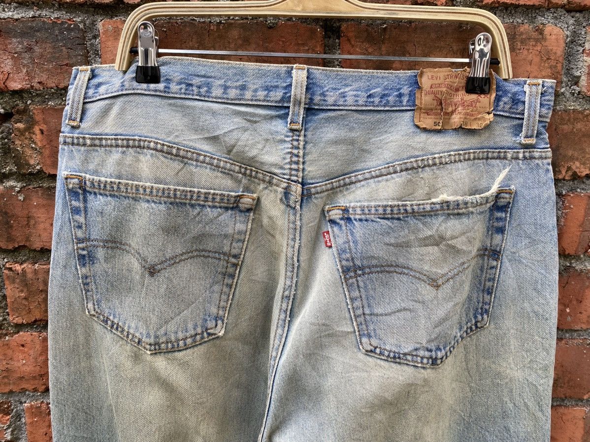 Levi's × Vintage W38x30 vintage levi's 501 distressed made in USA Size US 38 / EU 54 - 3 Thumbnail