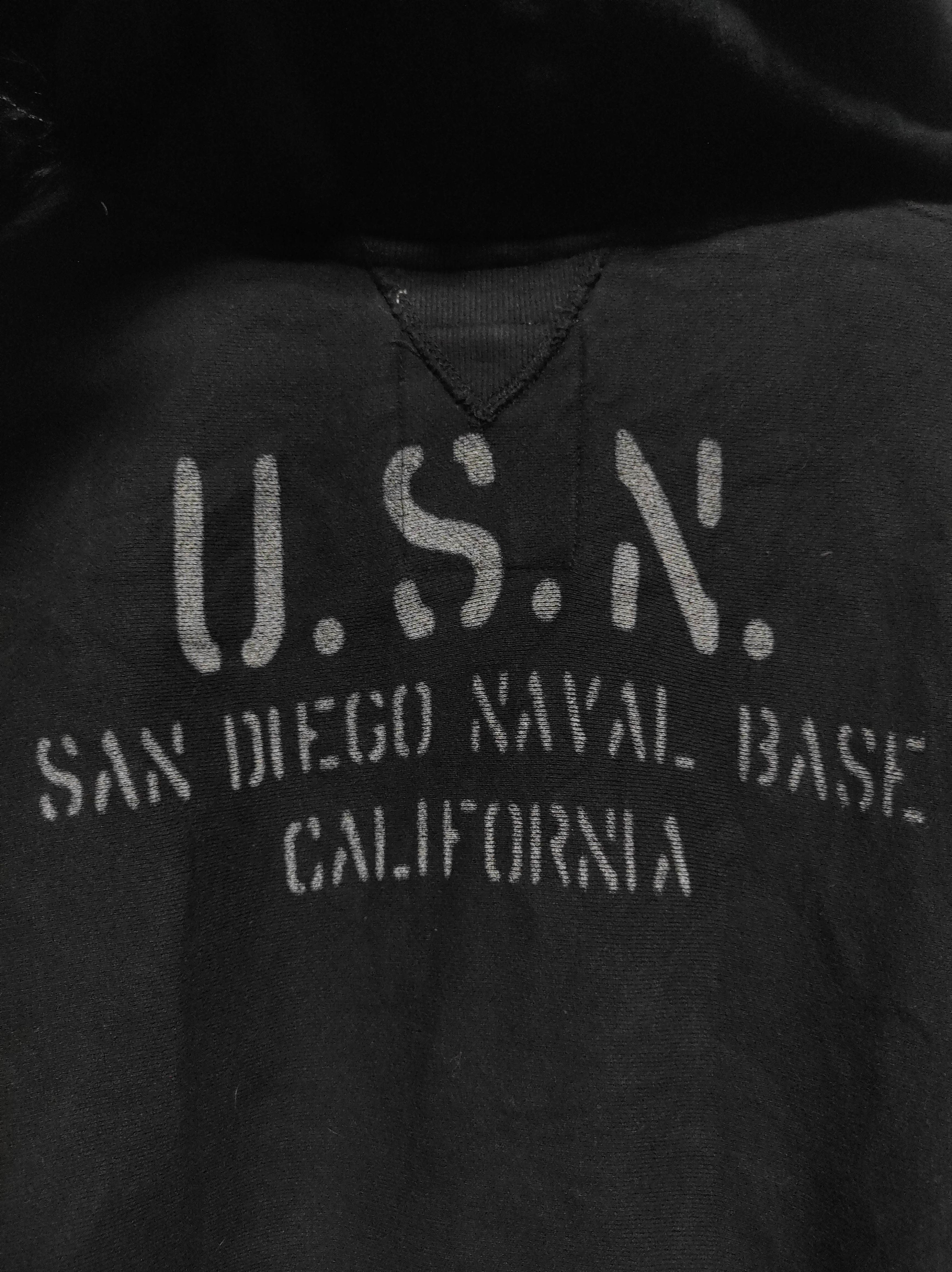 If Six Was Nine Naval Station California USN fur hoodie Size US M / EU 48-50 / 2 - 13 Thumbnail