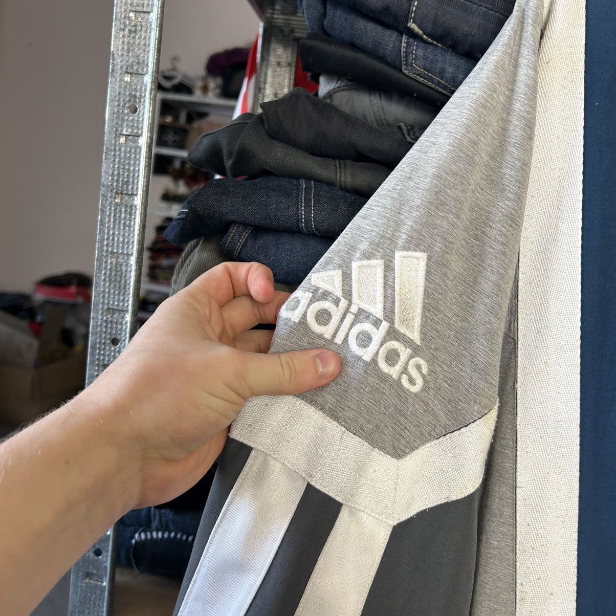 Adidas Vintage Adidas Small Logo 90’s Germany streetwear jacket Size US L / EU 52-54 / 3 - 6 Thumbnail
