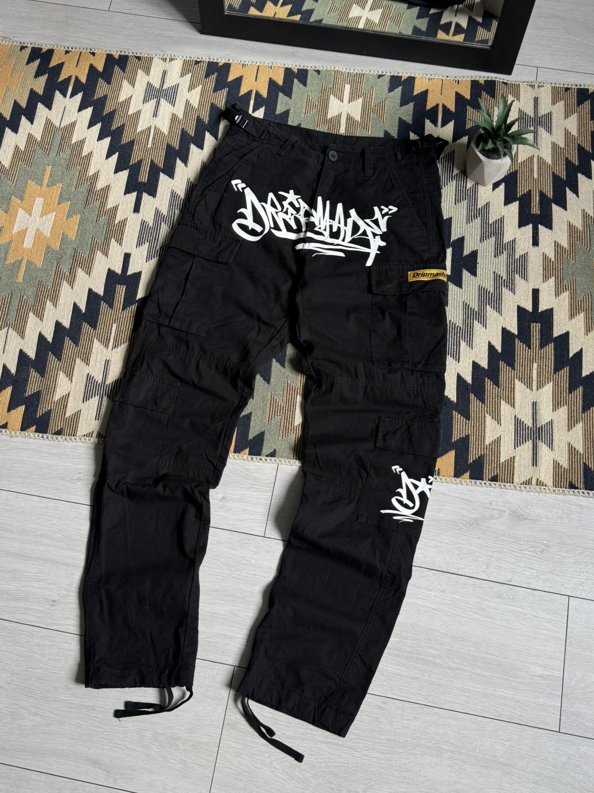 Tribal Streetwear Dripmade Y2K Big Logo Streetwear Pants Size US 28 / EU 44 - 3 Thumbnail