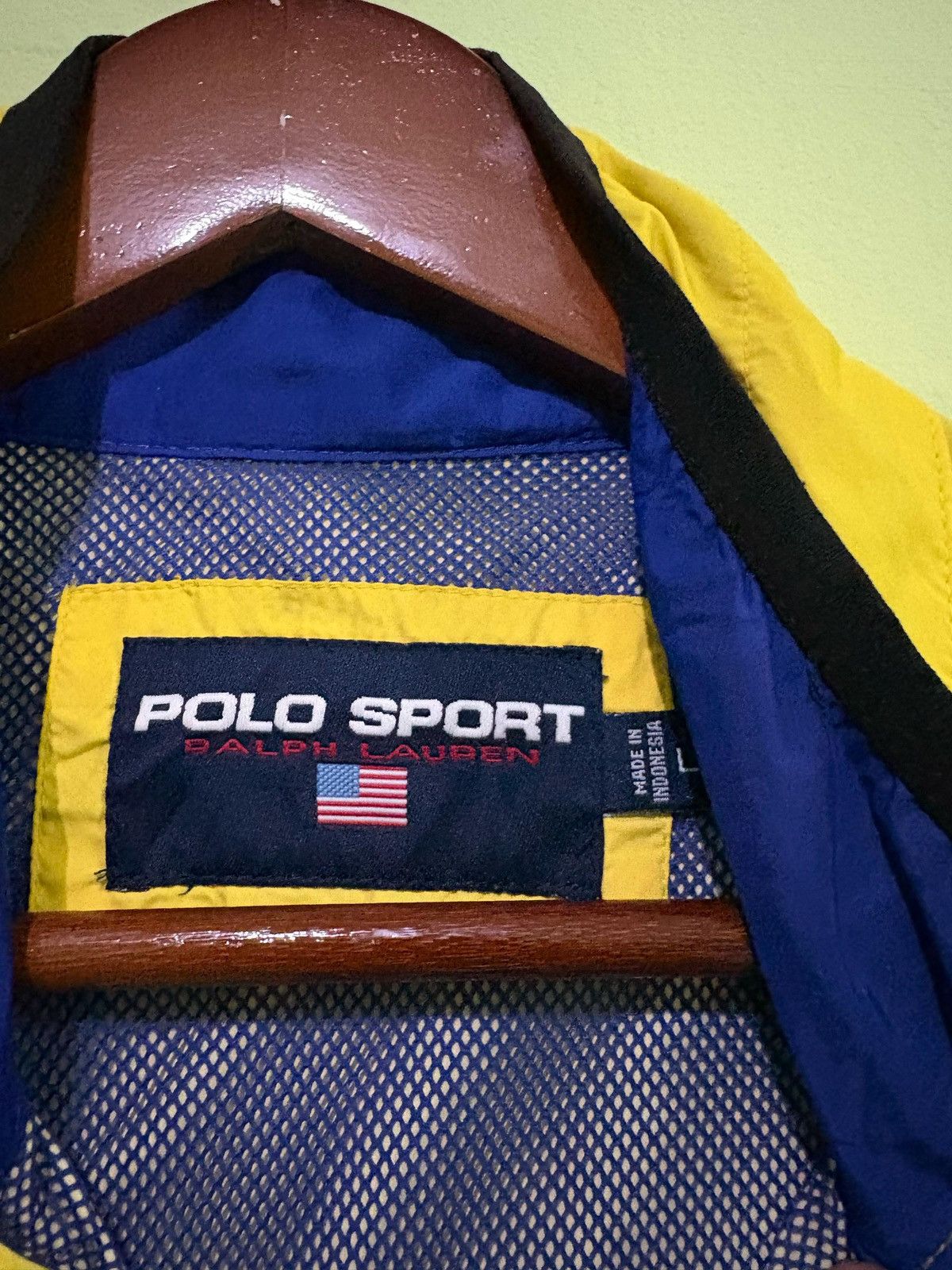 Polo Ralph Lauren × Vintage Vintage Polo Sport Nylon Vest Design Size US L / EU 52-54 / 3 - 14 Thumbnail