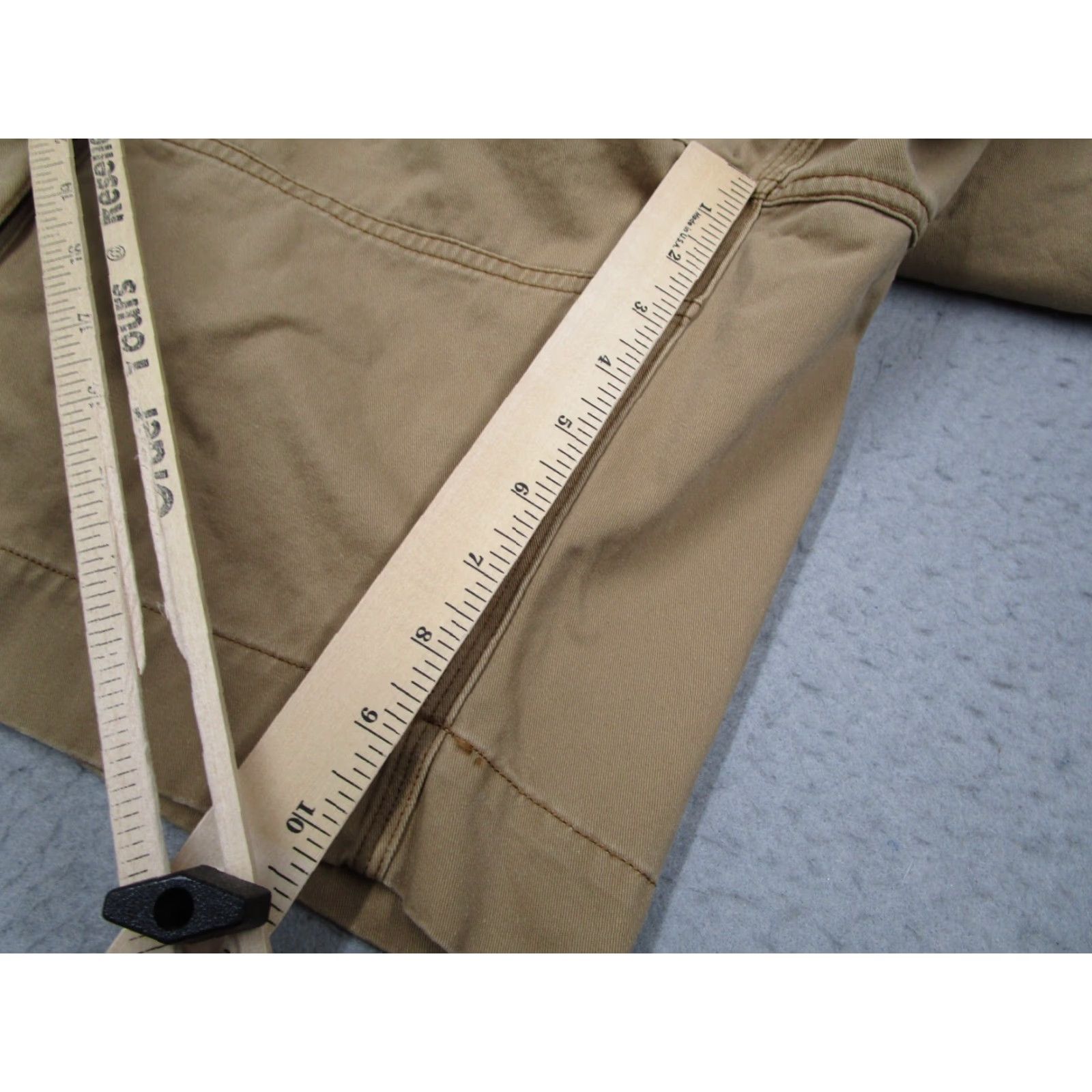 Polo Ralph Lauren VINTAGE Polo Ralph Lauren Cargo Shorts Mens 35 Beige Cotton Mid Rise 10" Casual Outdoor Size US S / EU 44-46 / 1 - 3 Thumbnail
