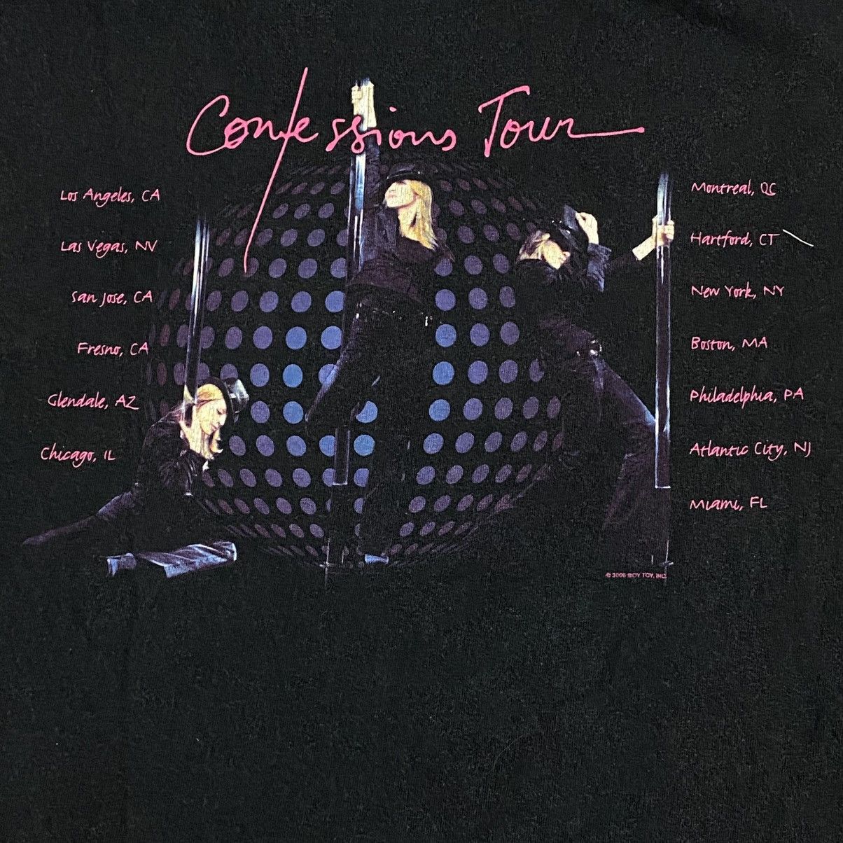 Band Tees × Gildan × Vintage Vintage Y2K solo singer Madonna band confession tour Size US M / EU 48-50 / 2 - 4 Thumbnail
