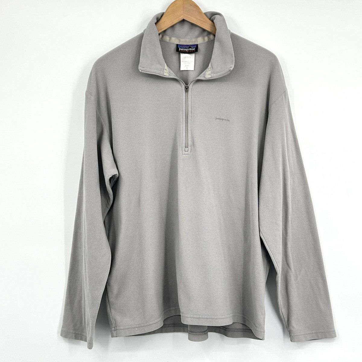 Patagonia Vintage Patagonia Synchilla Pullover Fleece Mens Gray Large Size US L / EU 52-54 / 3 - 1 Thumbnail