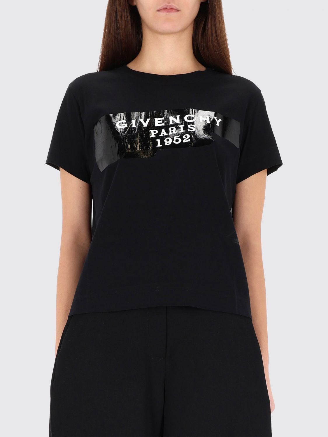 Givenchy Givenchy T-Shirt Woman Black Size XS / US 0-2 / IT 36-38 - 1 Preview