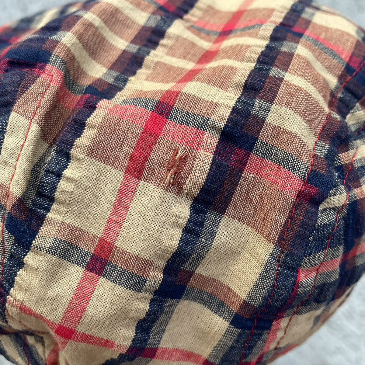 Japanese Brand × Vintage Vintage Tartan flat cap by skyline Size ONE SIZE - 8 Thumbnail
