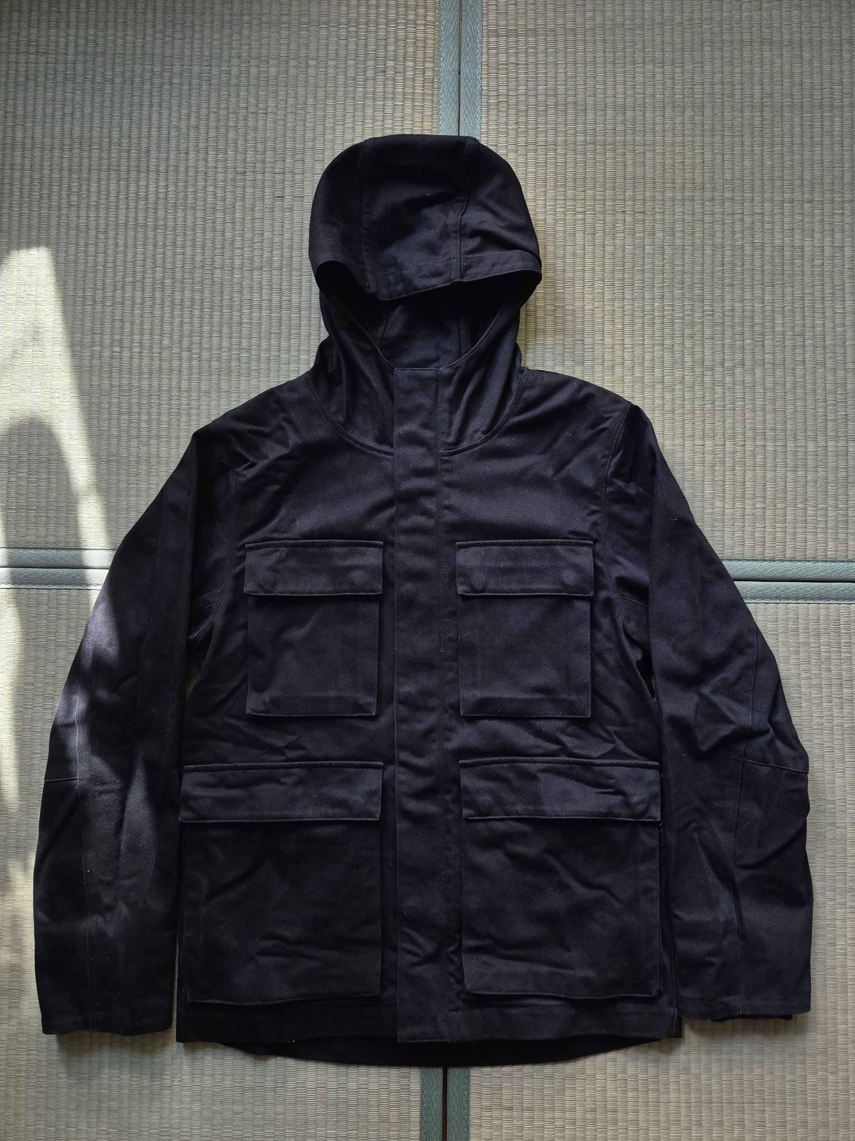 Saturdays NYC Saturdays NYC Black Hooded Lined Field Jacket Size US M / EU 48-50 / 2 - 1 Thumbnail