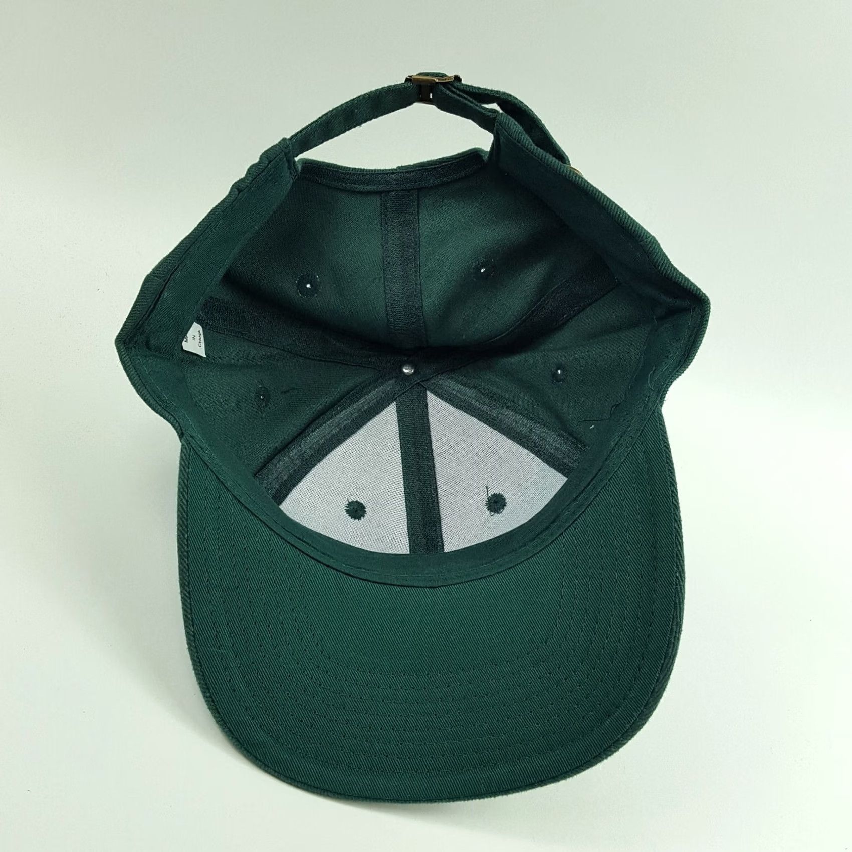 Spell VINTAGE Beck's Beer Hat Baseball Cap Adjustable Twill Town Talk Green USA 90s 80s Logo Embroidered Casual Mens Hats Size ONE SIZE - 6 Thumbnail