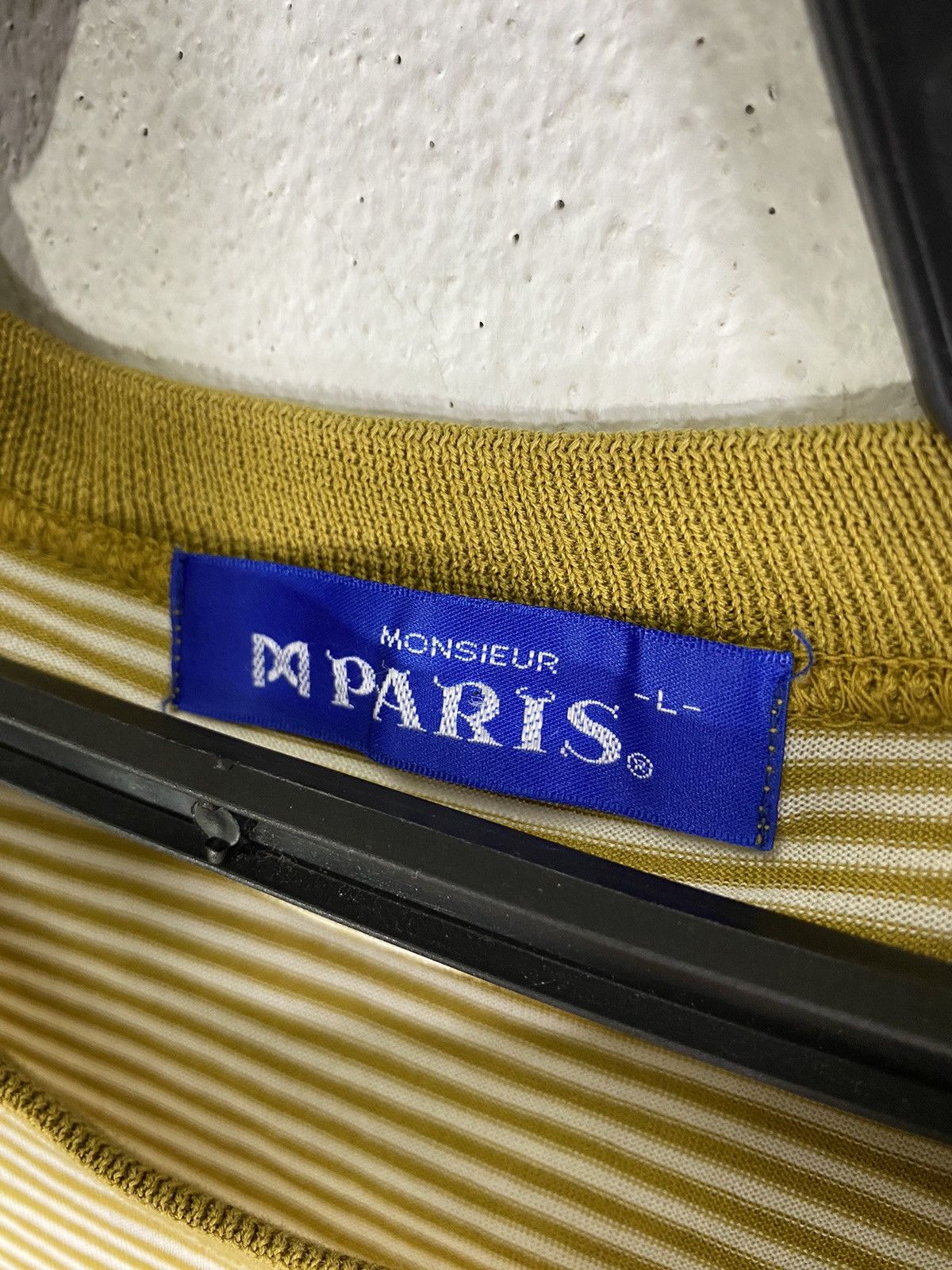 Designer × Vintage VINTAGE STRIPES MONSIEUR PARIS Size US L / EU 52-54 / 3 - 4 Thumbnail