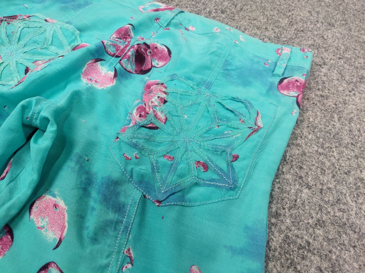 Custo Barcelona Custo Barcelona rayon Floral Printed color Trouser Pants Size 36" / US 14 / IT 50 - 10 Thumbnail