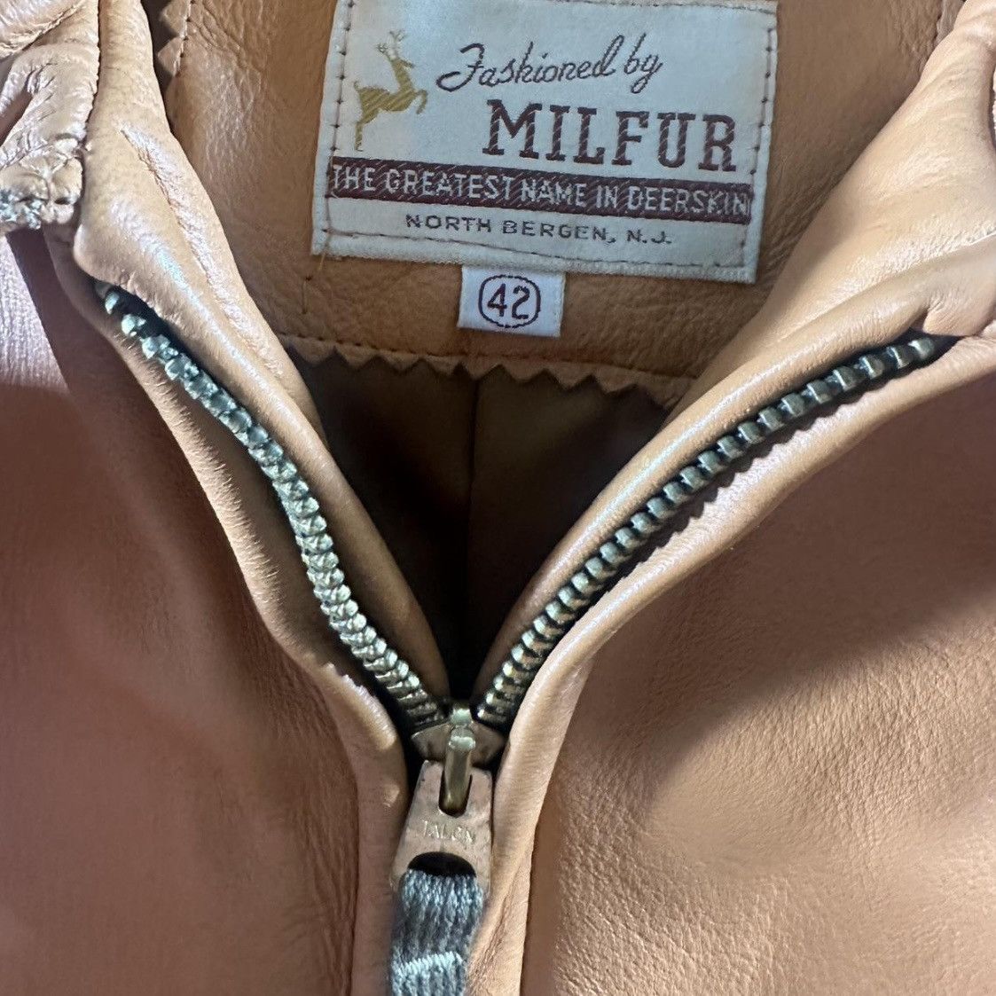 Vintage Vintage Leather Deerskin Jacket Size US L / EU 52-54 / 3 - 2 Thumbnail