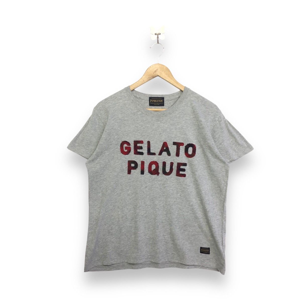 Pendleton Pendleton GELATO PIQUE Patched Spellout Tshirt Size US S / EU 44-46 / 1 - 1 Thumbnail