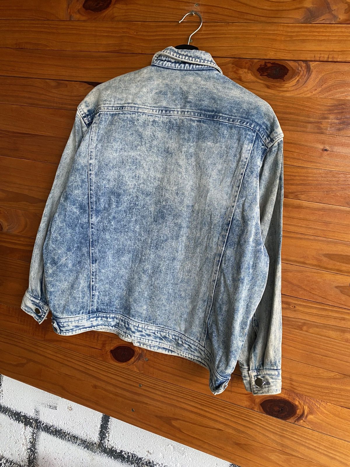 Vintage Vintage 1980s Acid-Wash Denim Jacket Unisex Retro Blue Jean Size US L / EU 52-54 / 3 - 12 Thumbnail